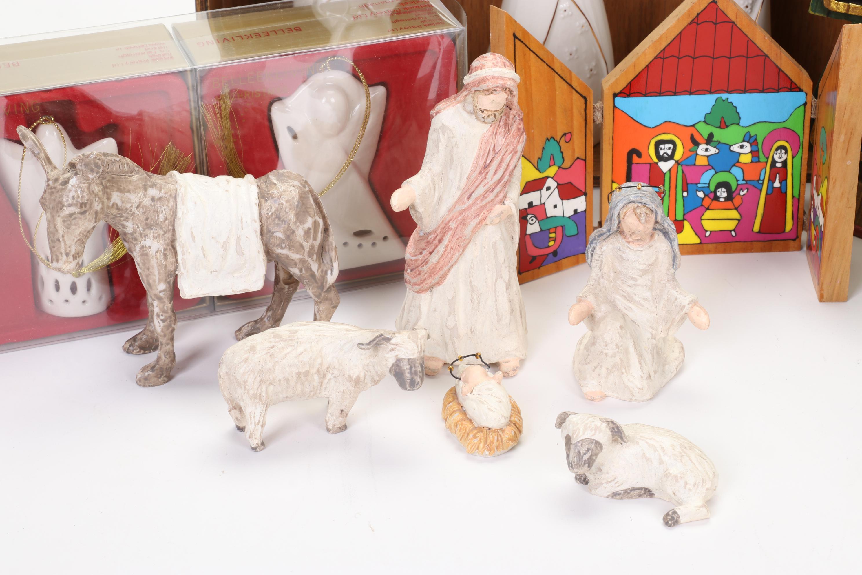 Belleek Living with Other Nativity Sets and Decor
