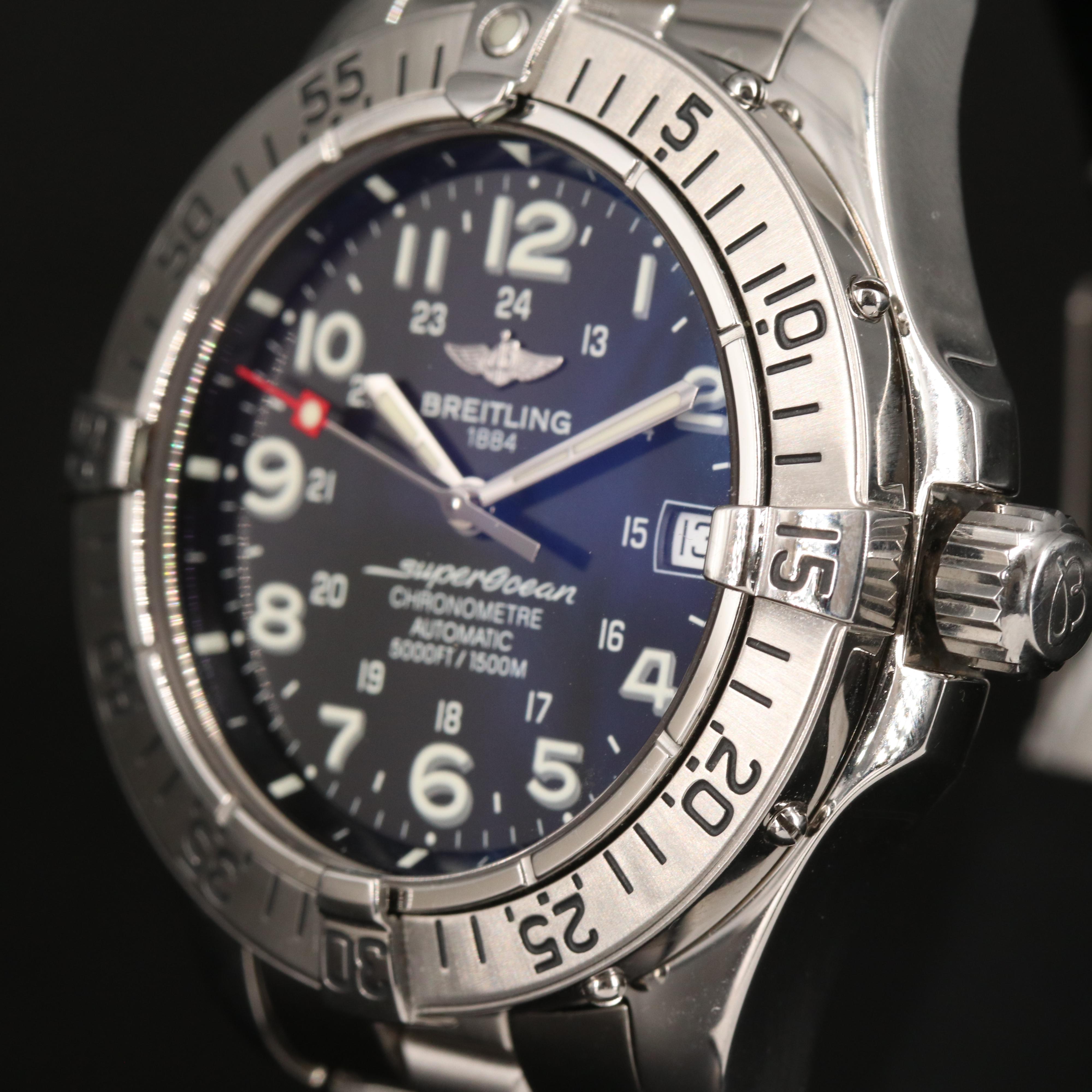 Breitling Superocean Automatic Stainless Steel Watch