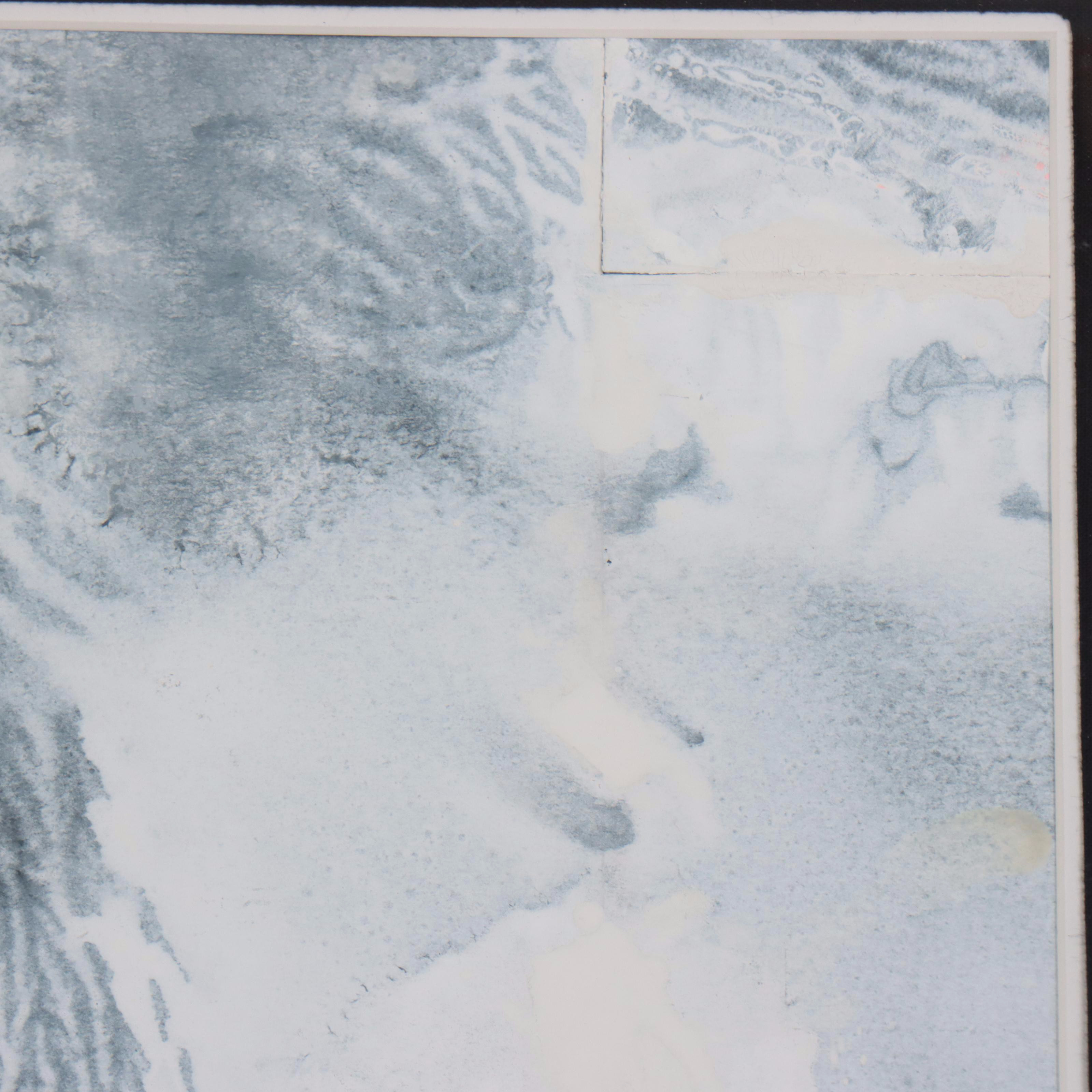 Bernyce Alpert Winick Abstract Acrylic Painting