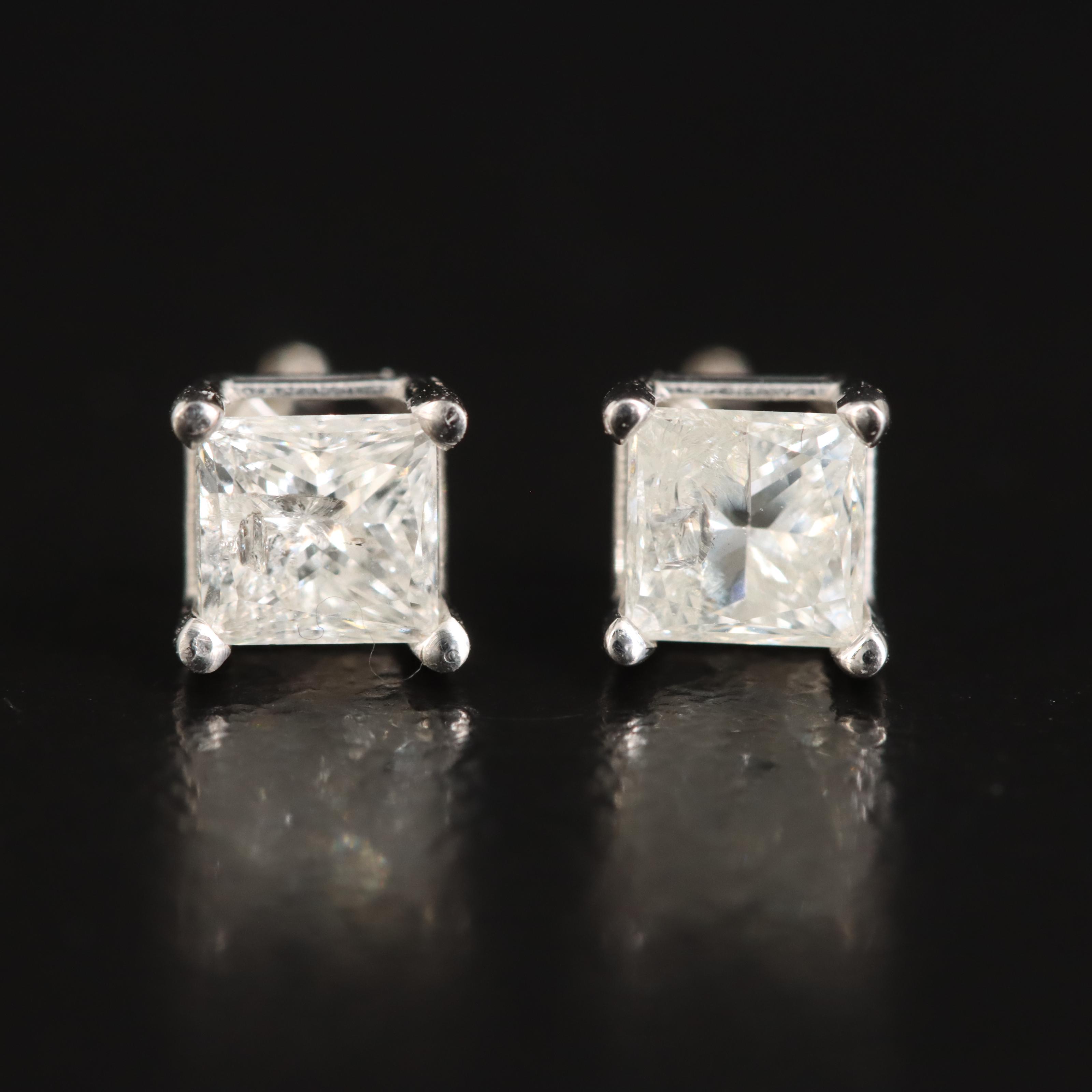 14K 0.66 CTW Diamond Stud Earrings