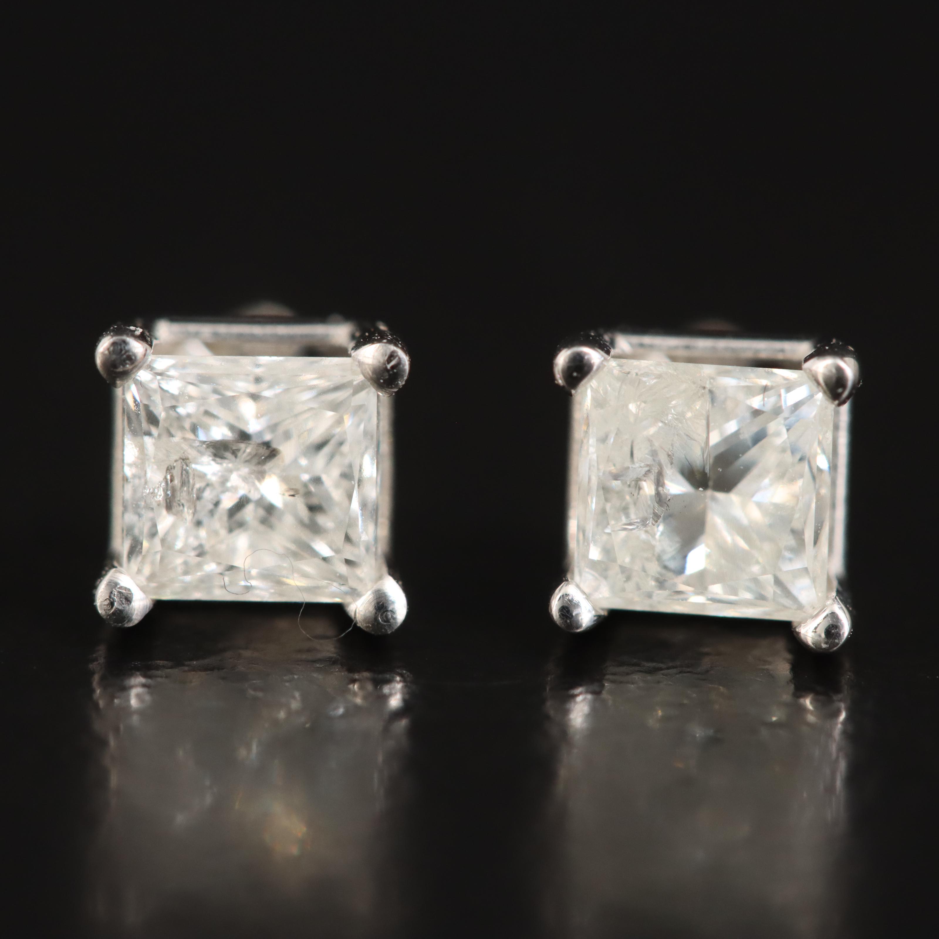 14K 0.66 CTW Diamond Stud Earrings