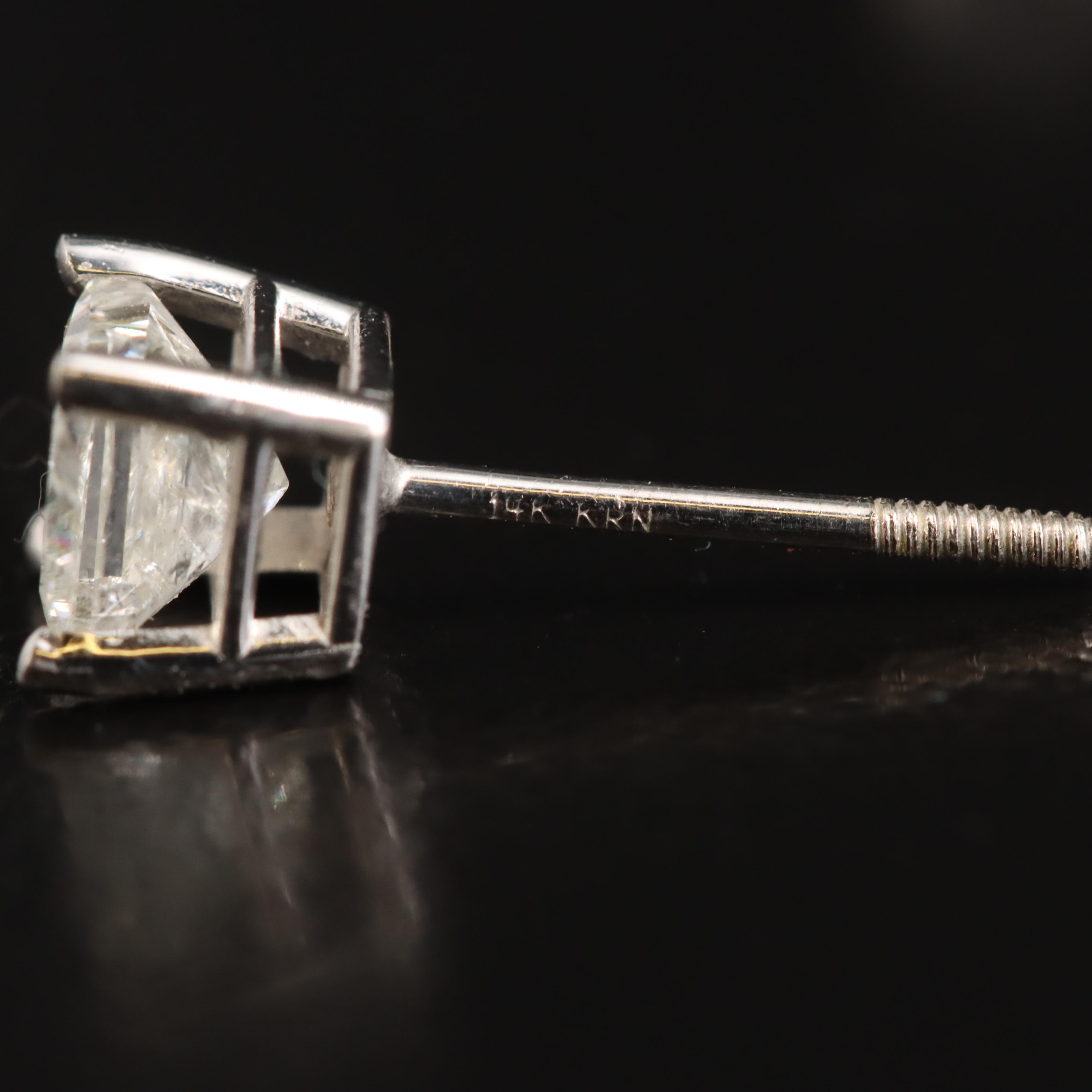 14K 0.66 CTW Diamond Stud Earrings