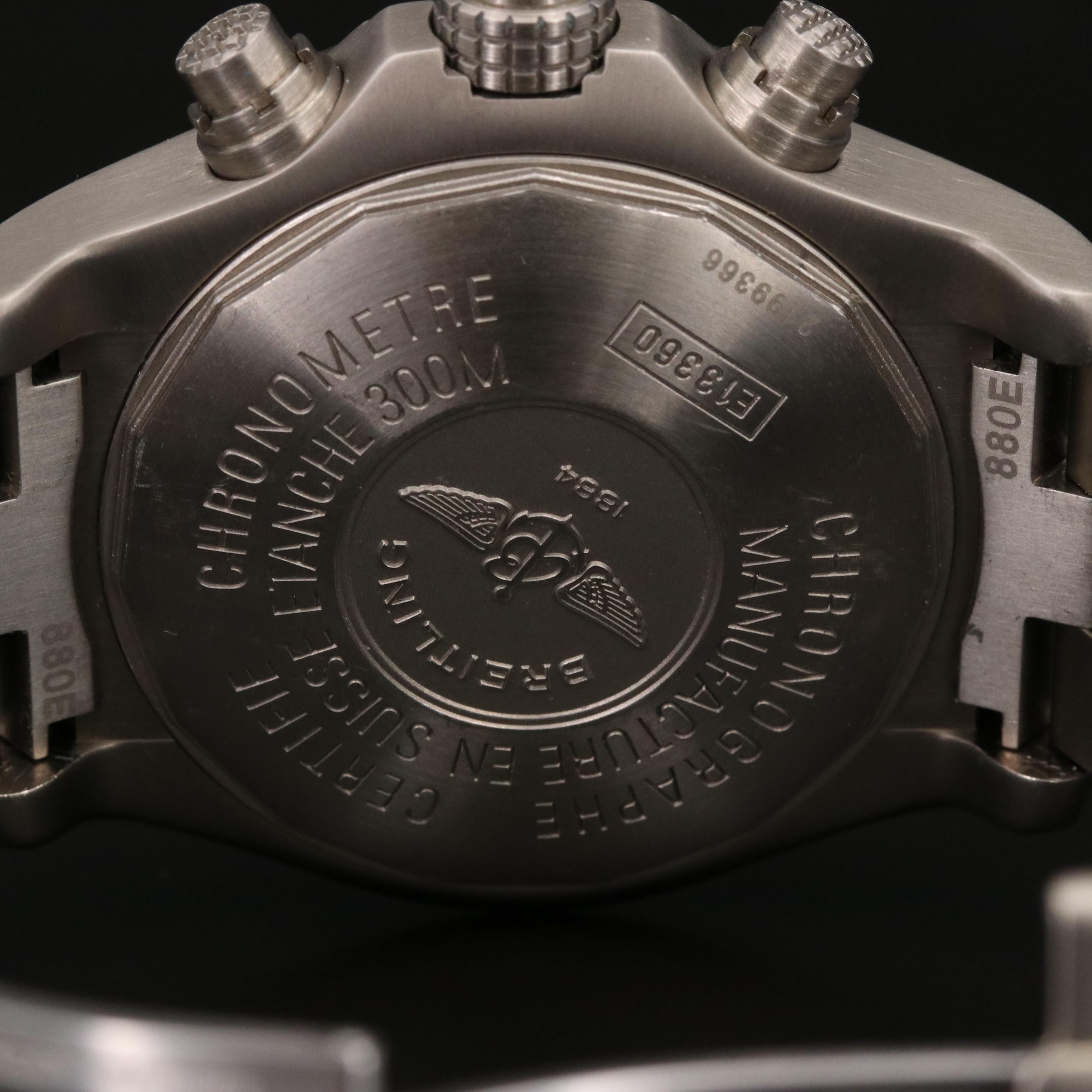 Breitling Avenger Titanium Chronograph Watch