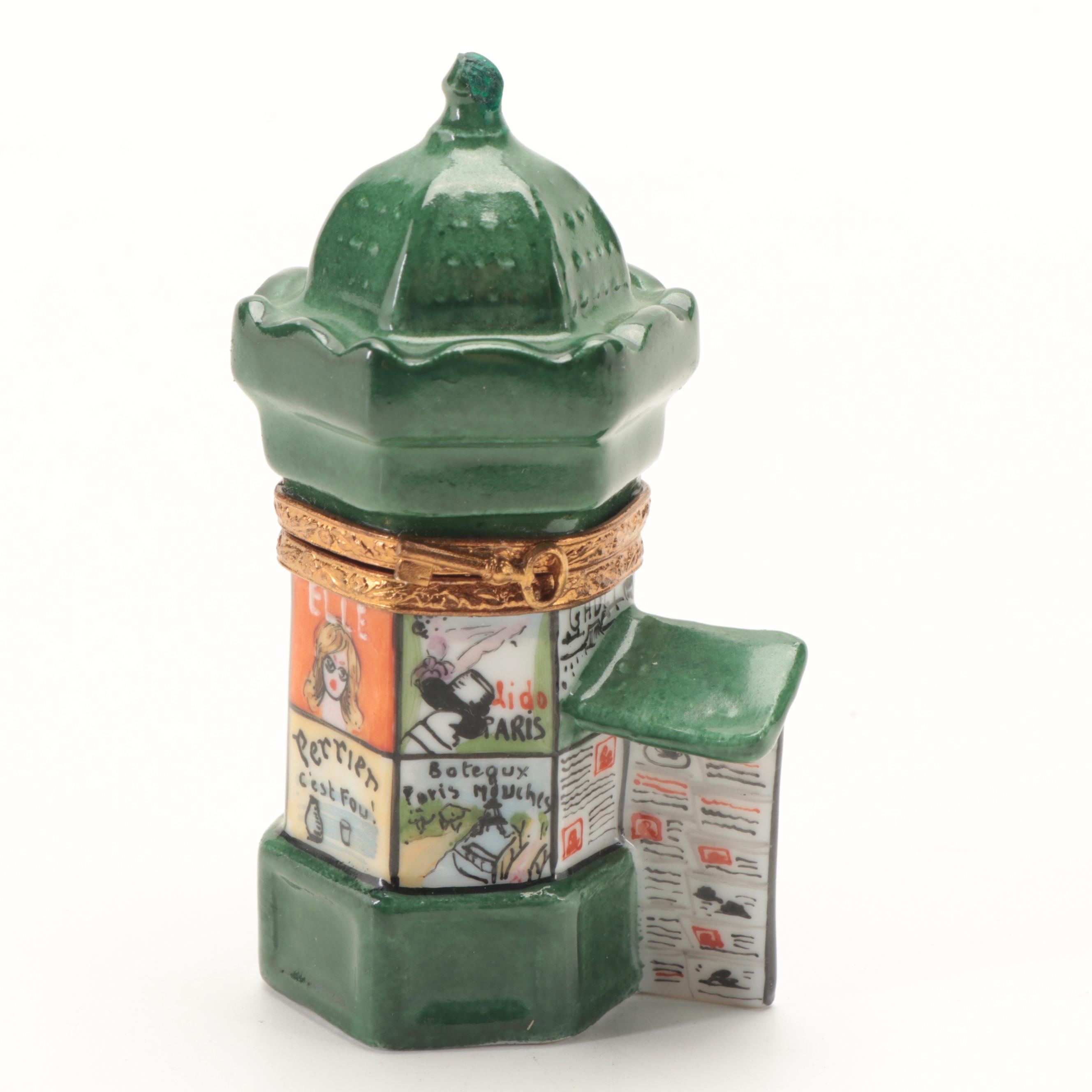 Hand-Painted Porcelain Limoges Boxes