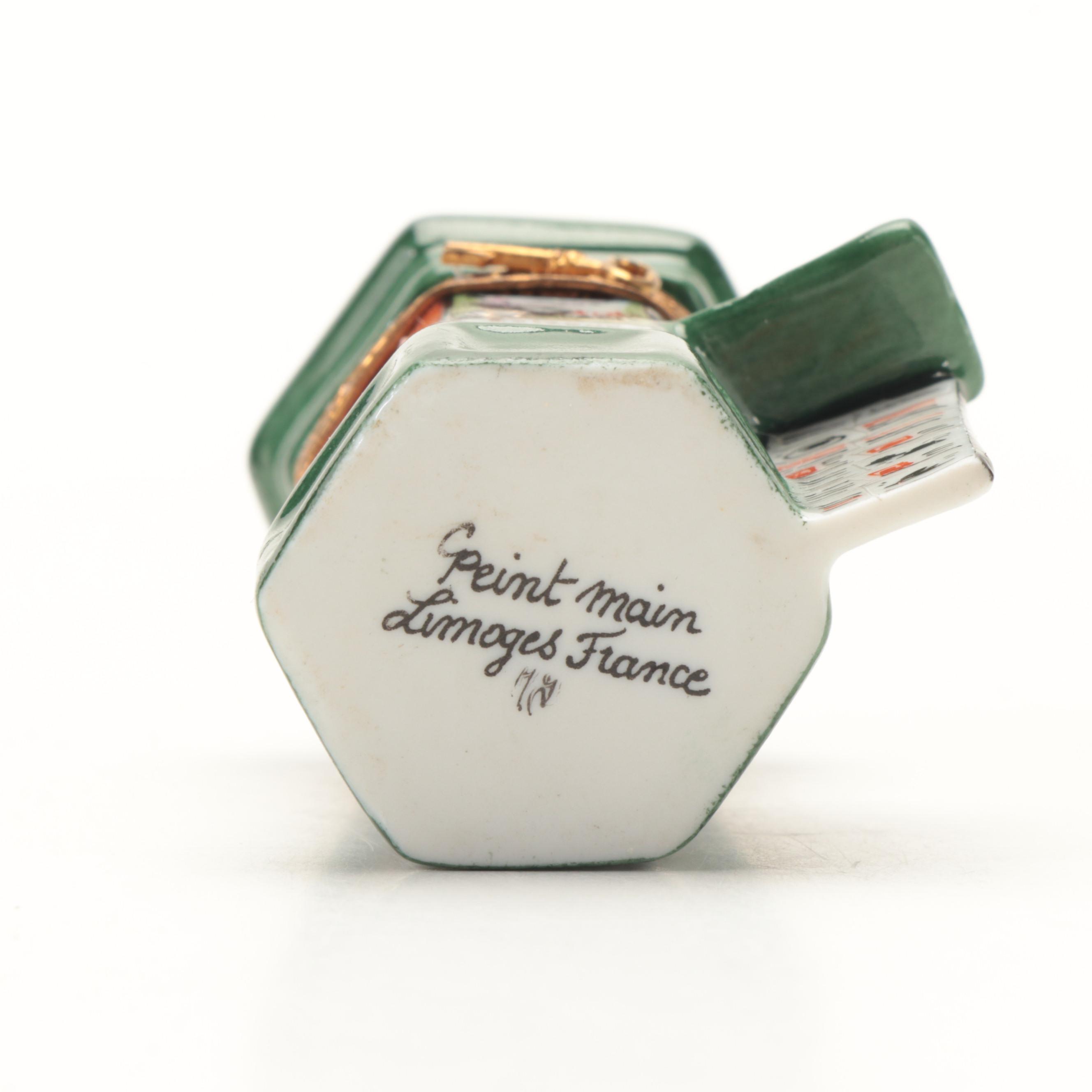 Hand-Painted Porcelain Limoges Boxes