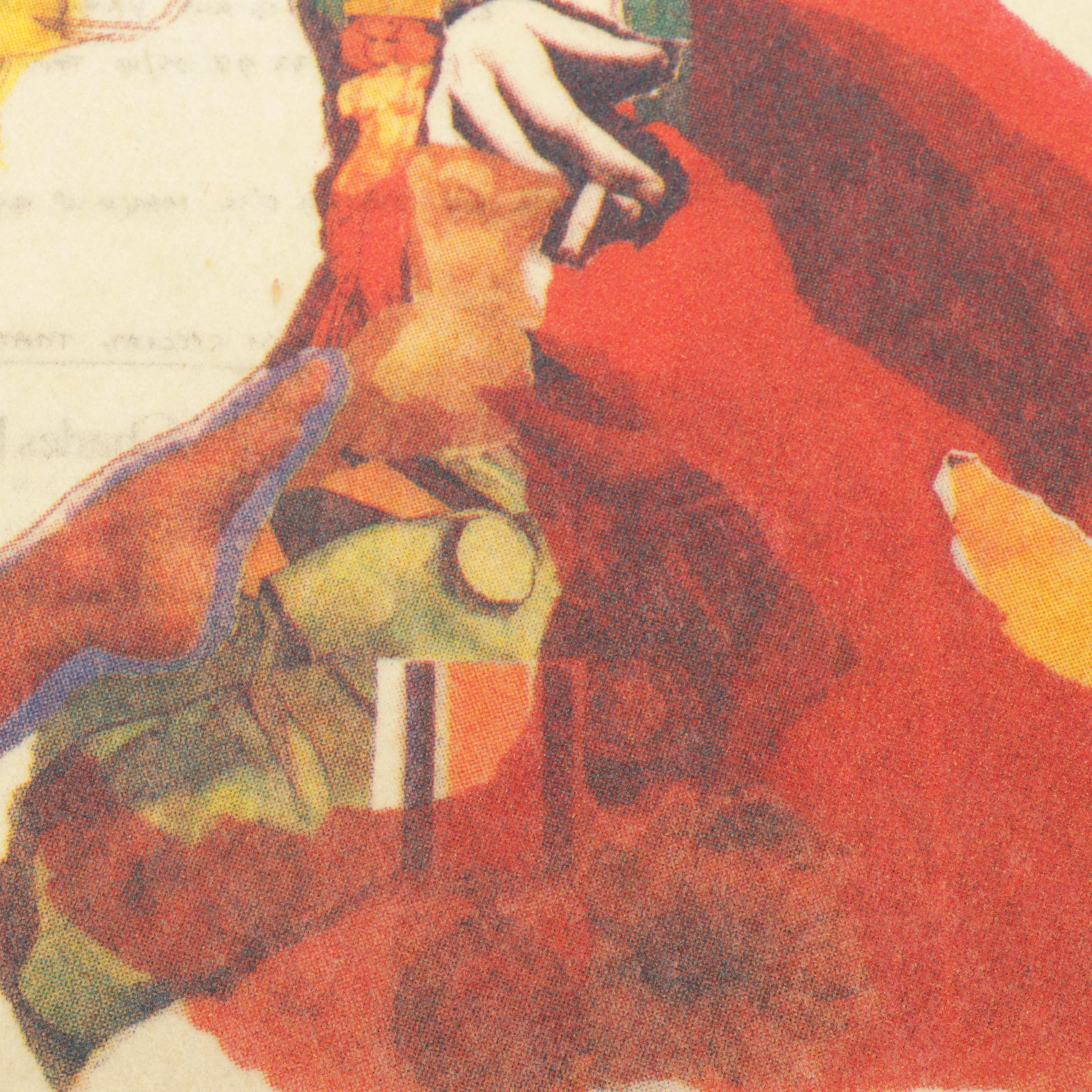 John Galliano "Spring Summer 1991" Fashion Show Giclée Invitation, 1990