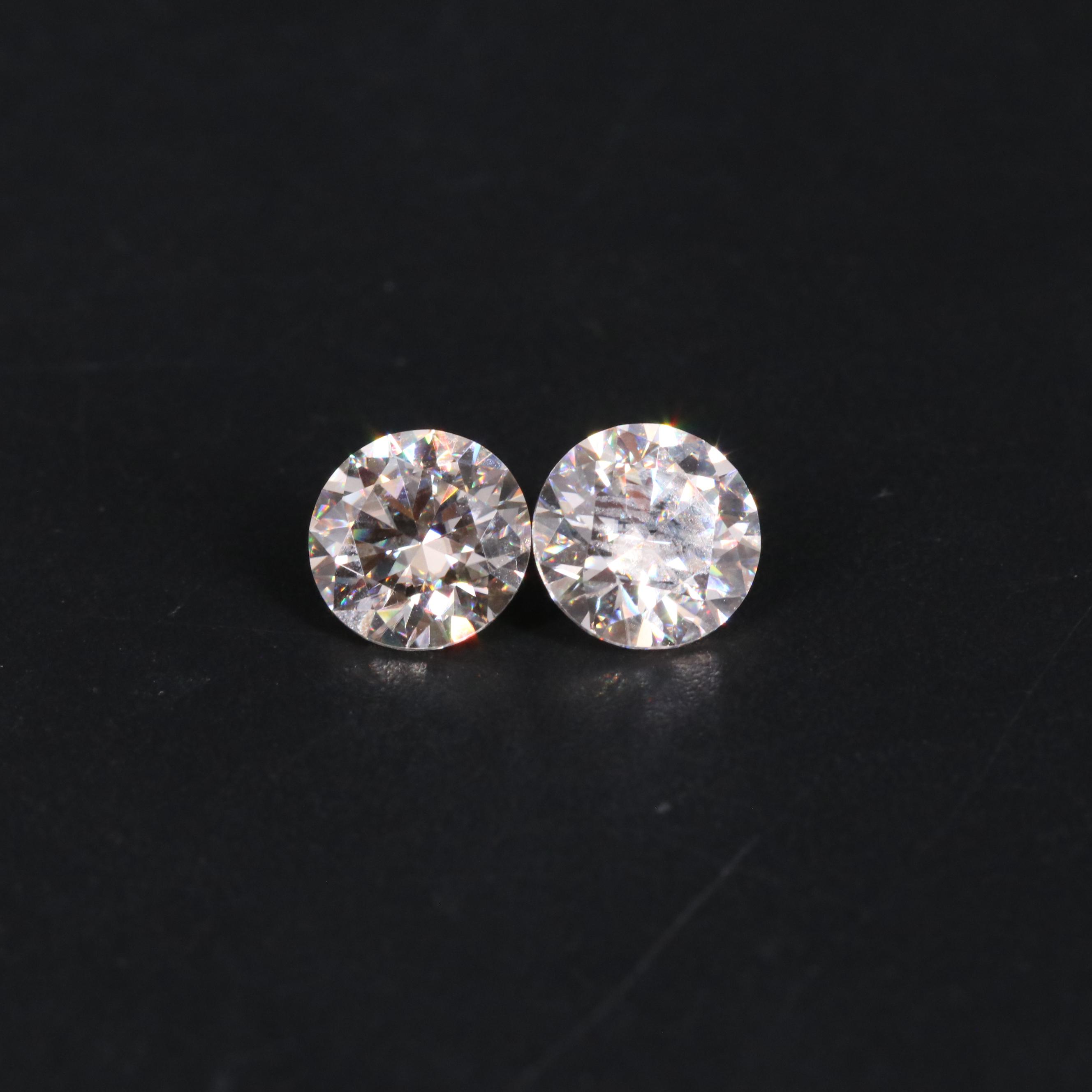 Loose 1.95 CTW Moissanite