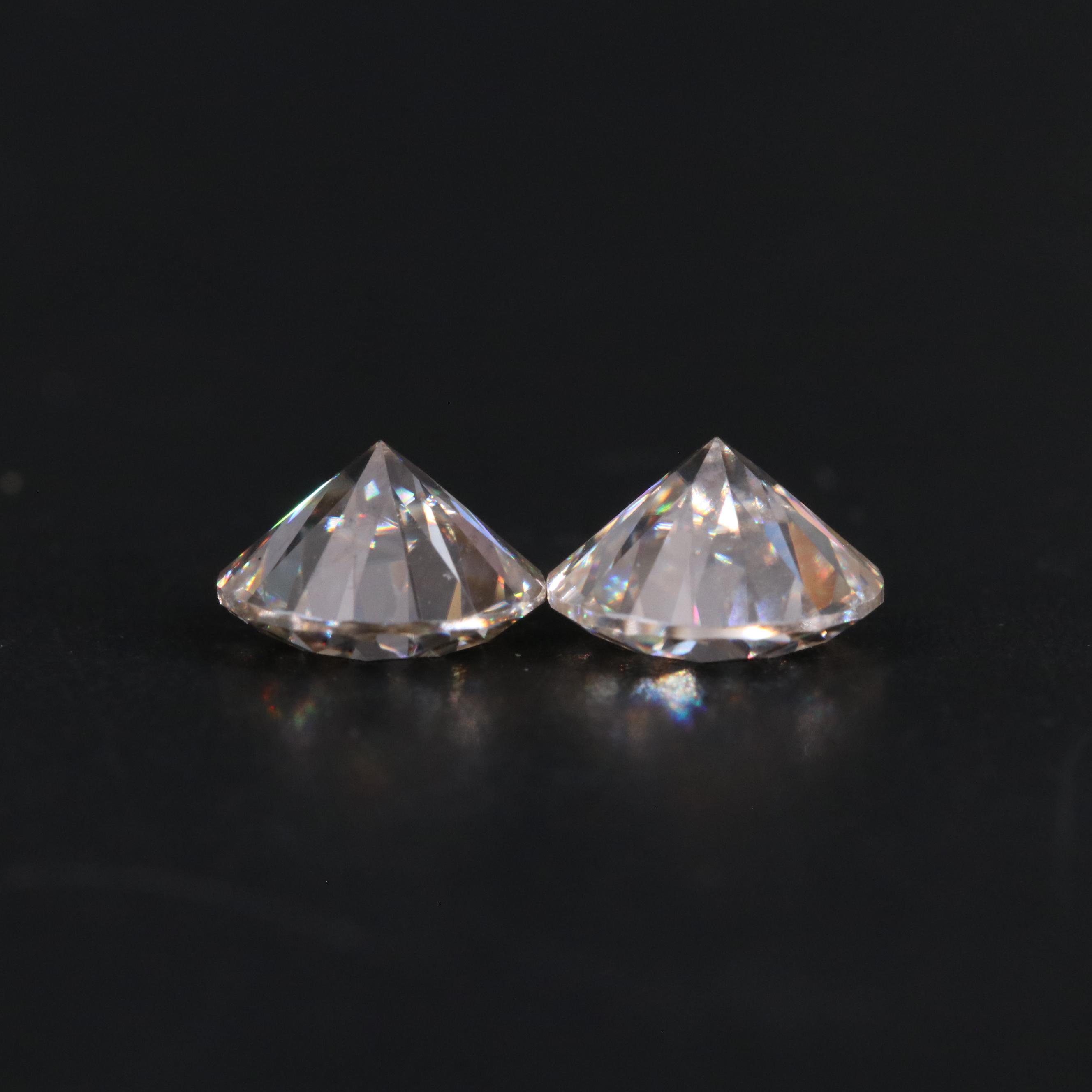 Loose 1.95 CTW Moissanite