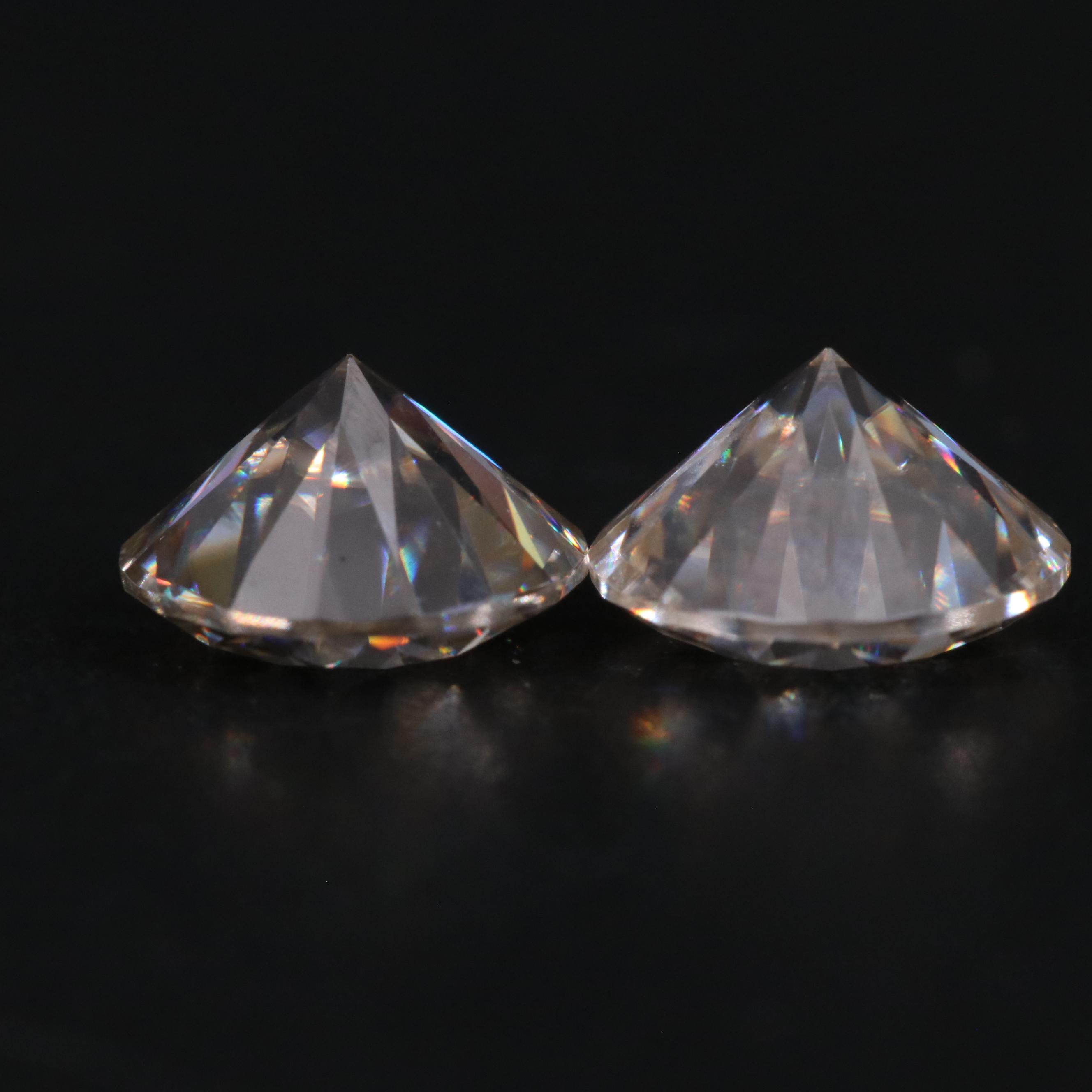 Loose 1.95 CTW Moissanite