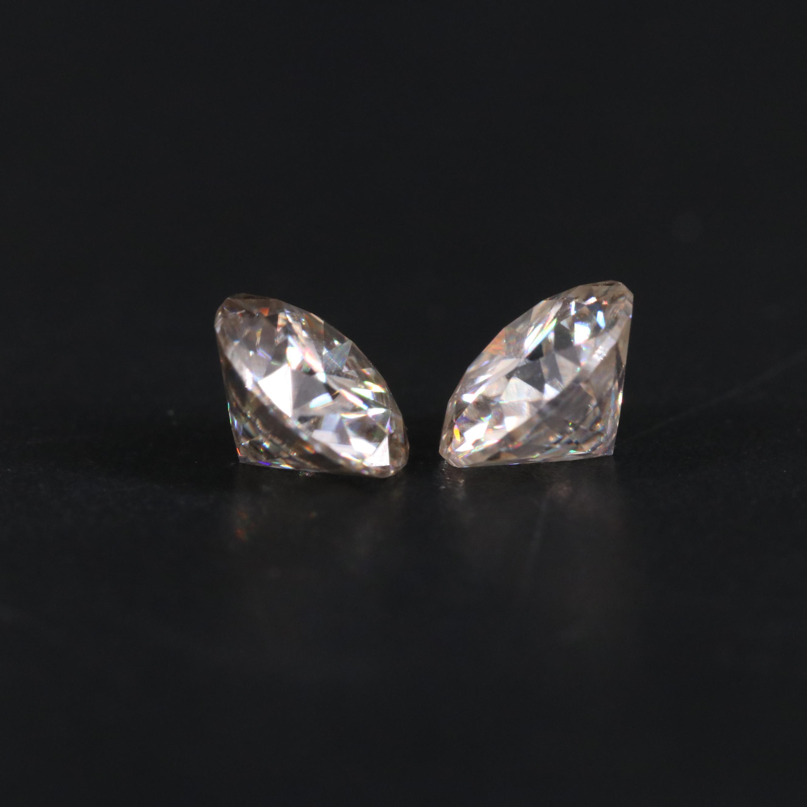 Loose 1.95 CTW Moissanite