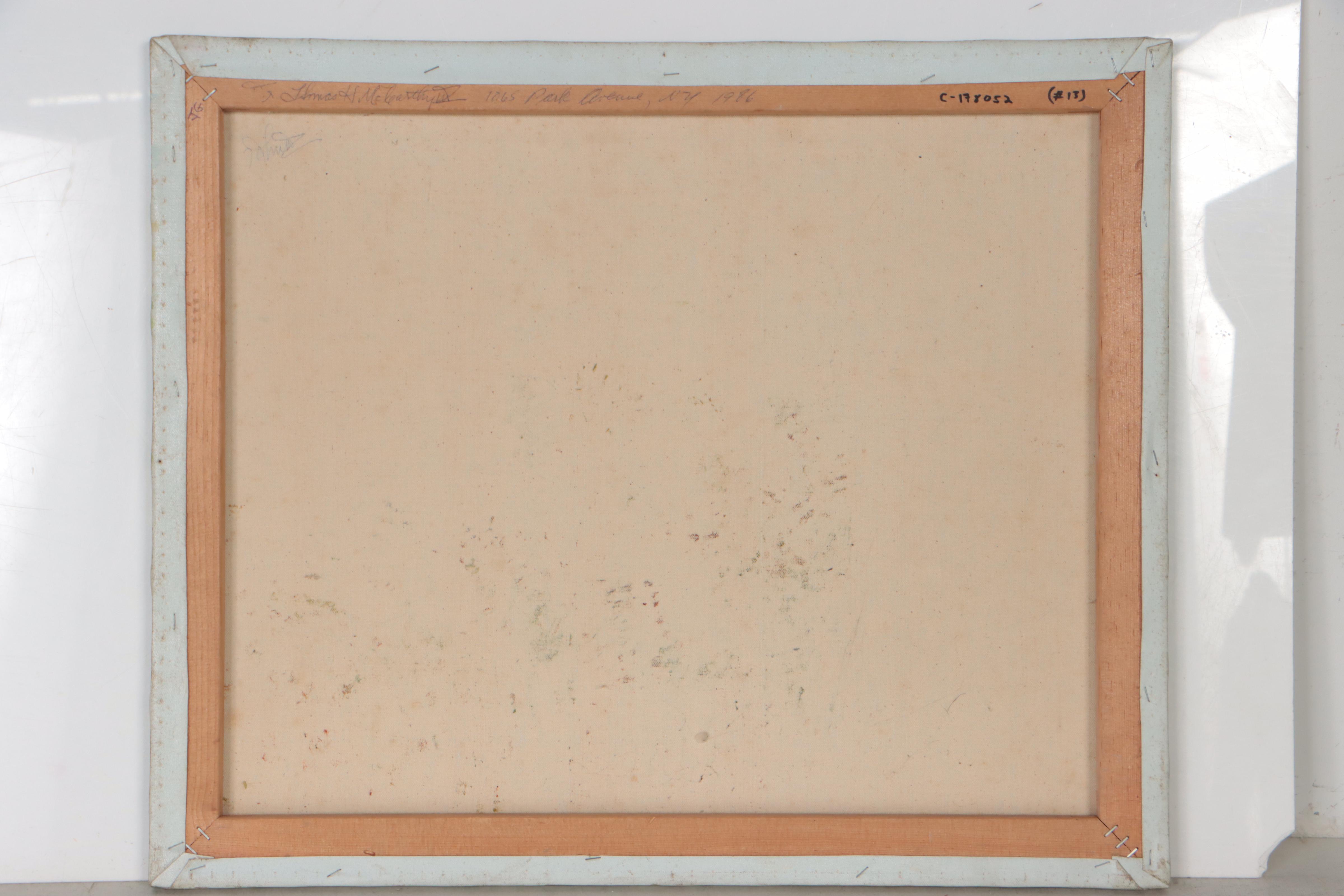 Roy Harrison Oil Painting "Spring Field," Circa 1970