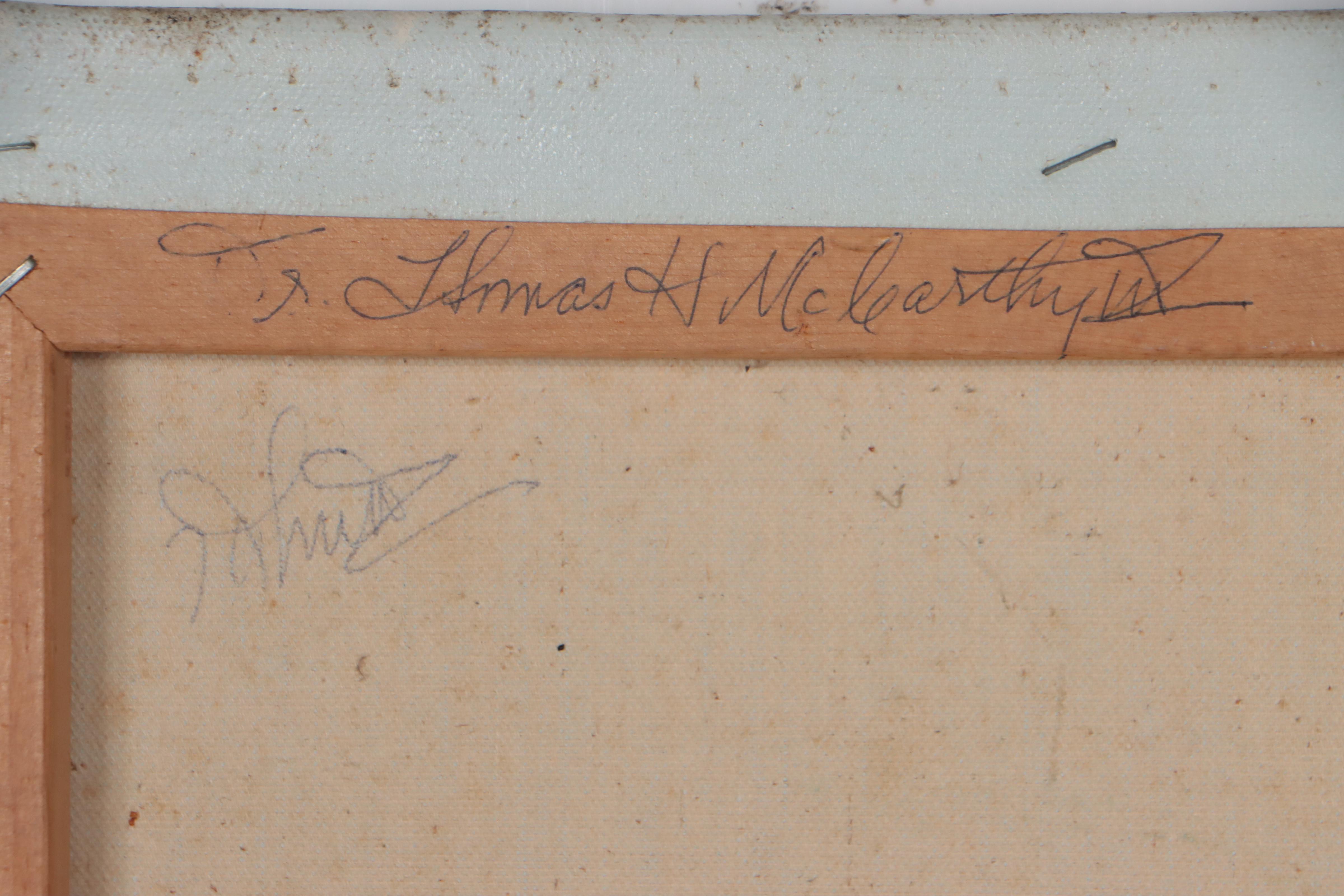 Roy Harrison Oil Painting "Spring Field," Circa 1970