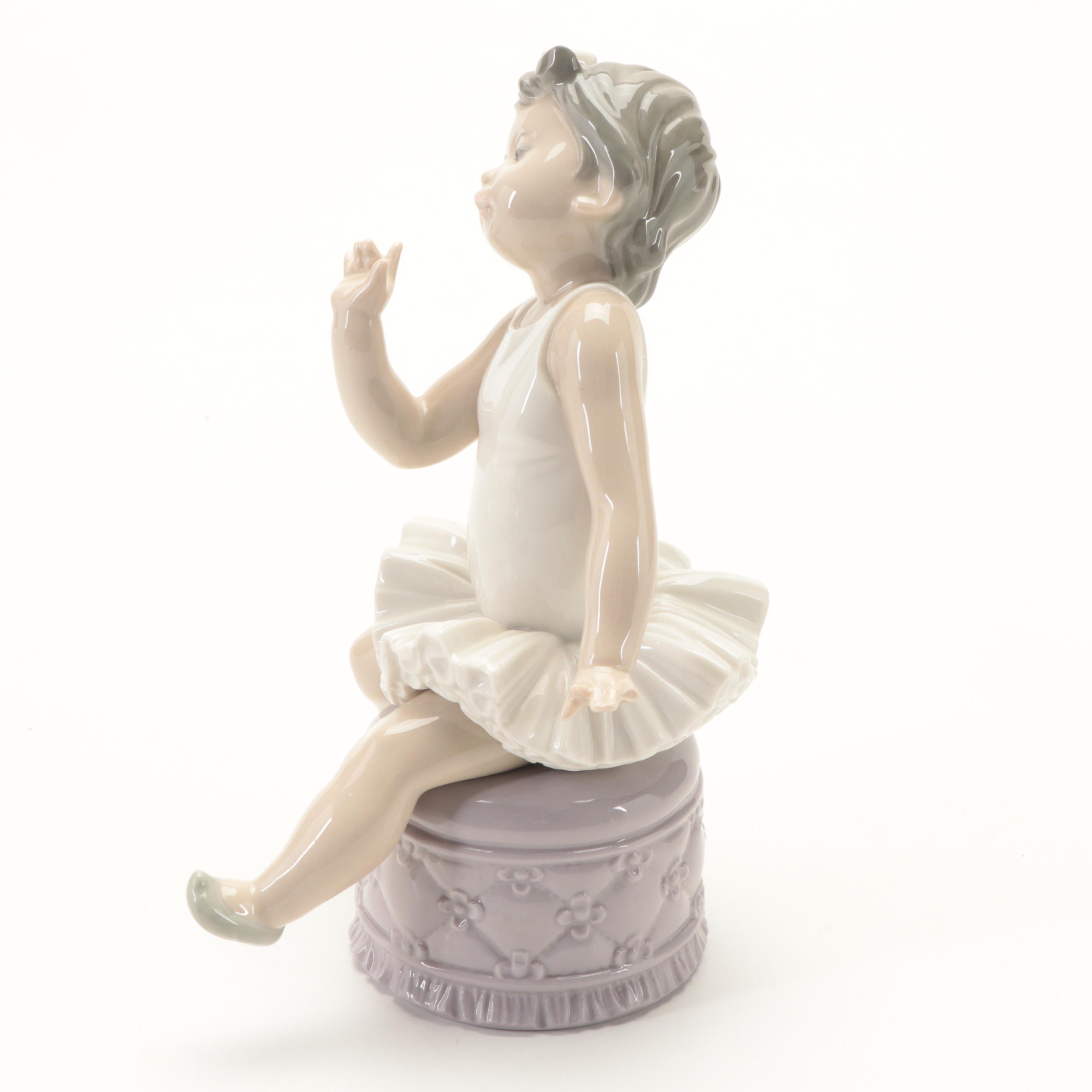 Lladró Porcelain Ballerina Figurine