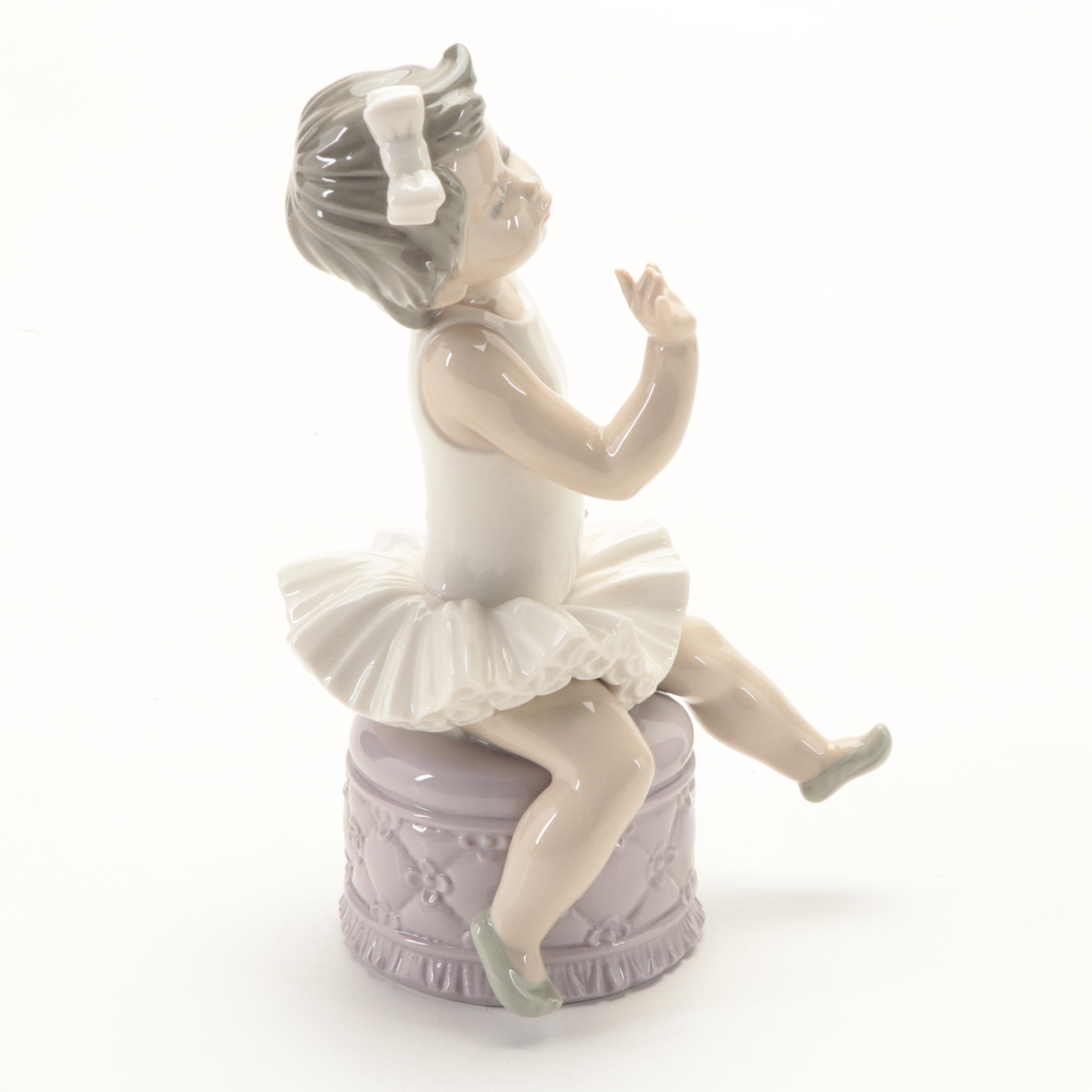 Lladró Porcelain Ballerina Figurine