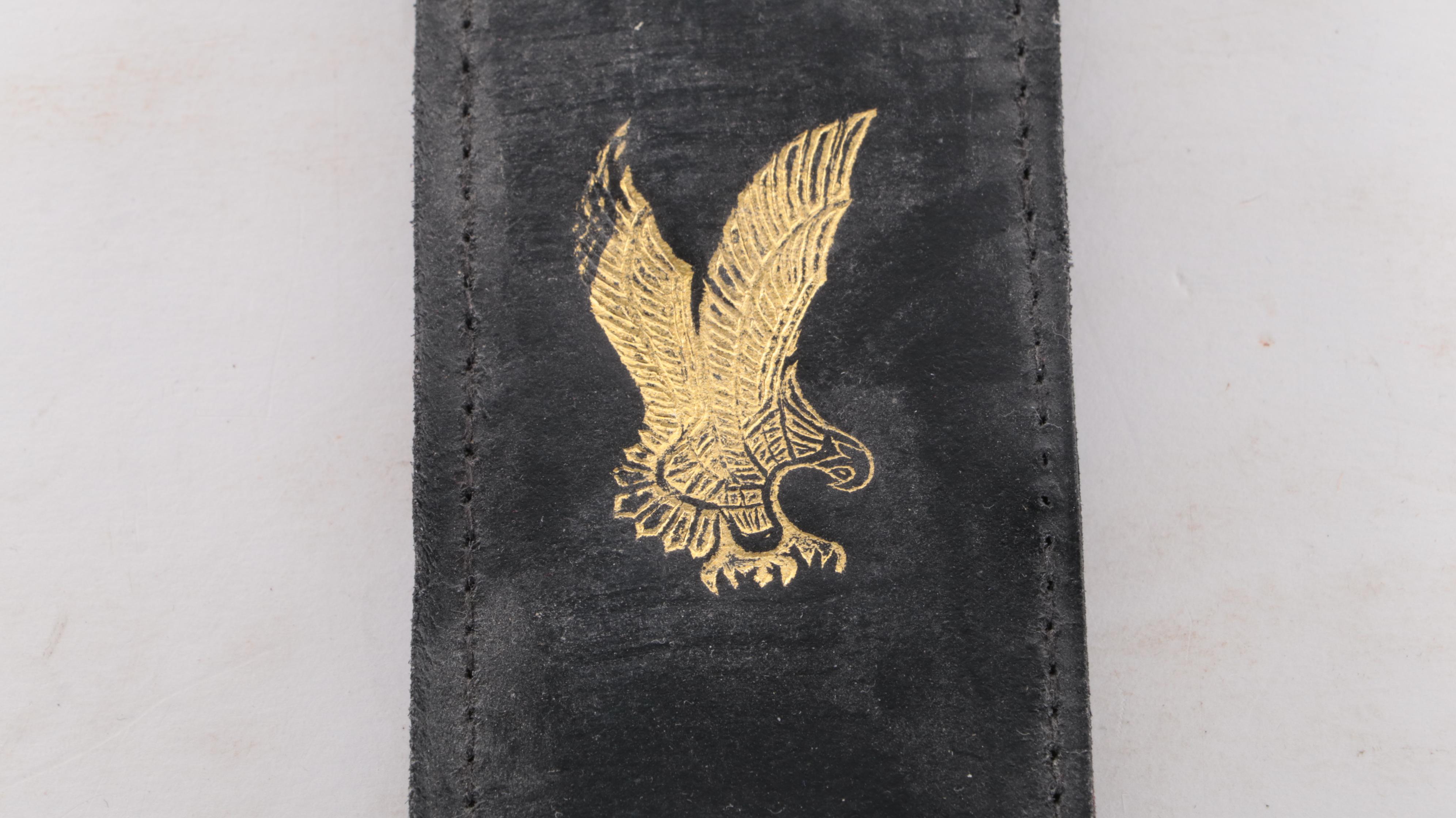 Fantasy Broad Sword with Sprial Turned Wood Handle