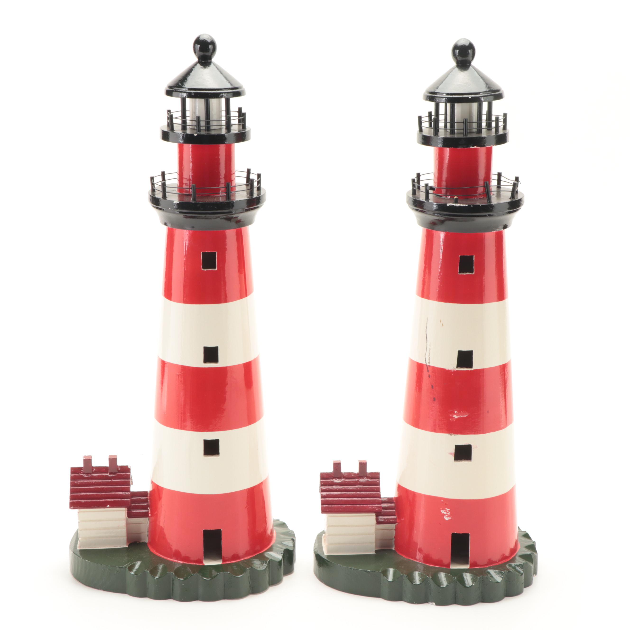 Decorative Wooden Lighthouse