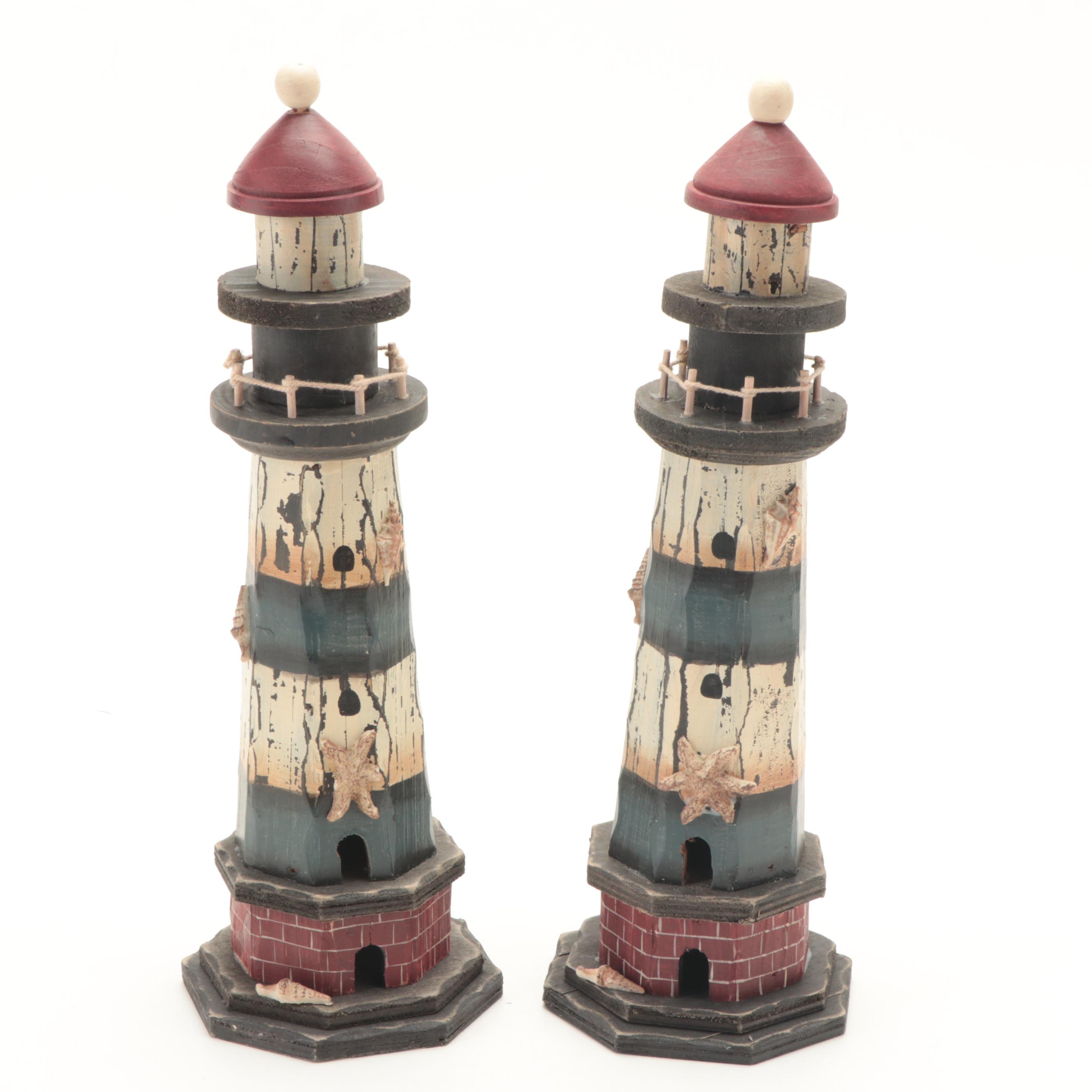 Decorative Wooden Lighthouse
