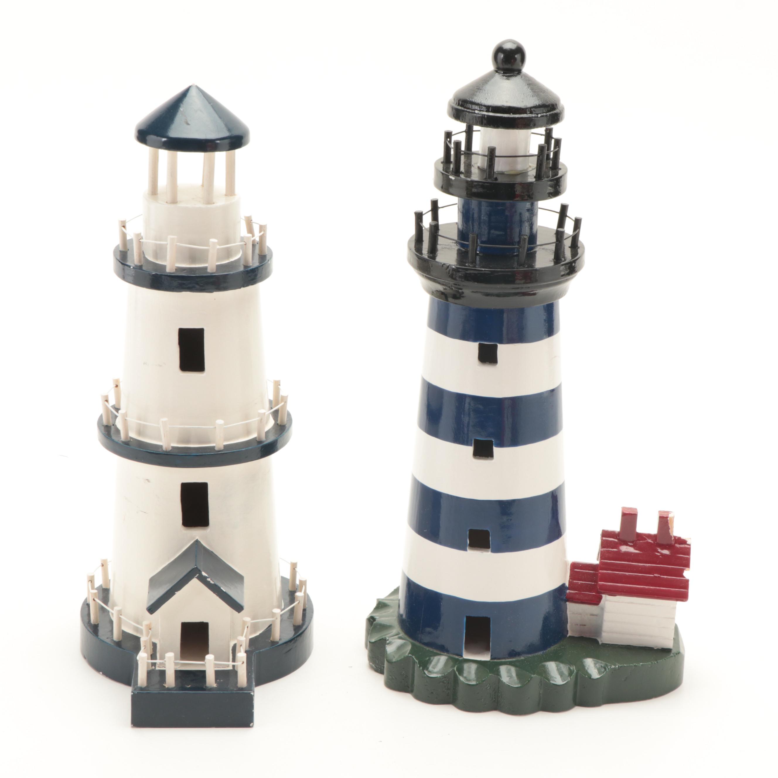 Decorative Wooden Lighthouse