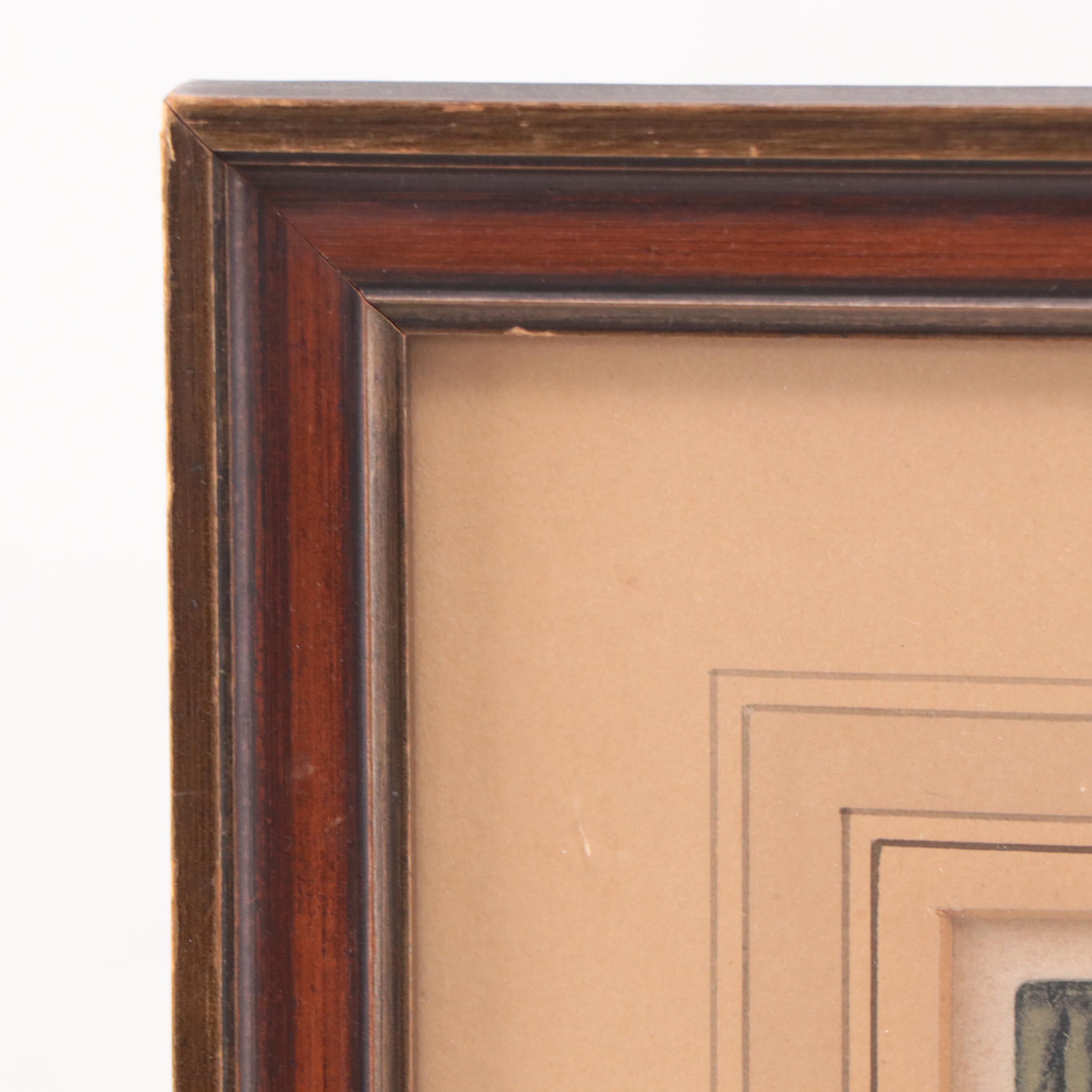 Hans Figura Aquatint Etching of Styria, Austria