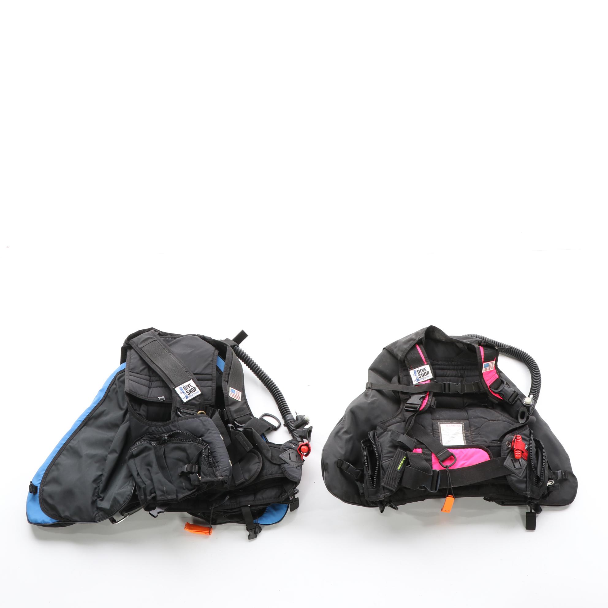 Scuba Gear Including Back Inflate BCDs, Dive Computers, Regulators and More