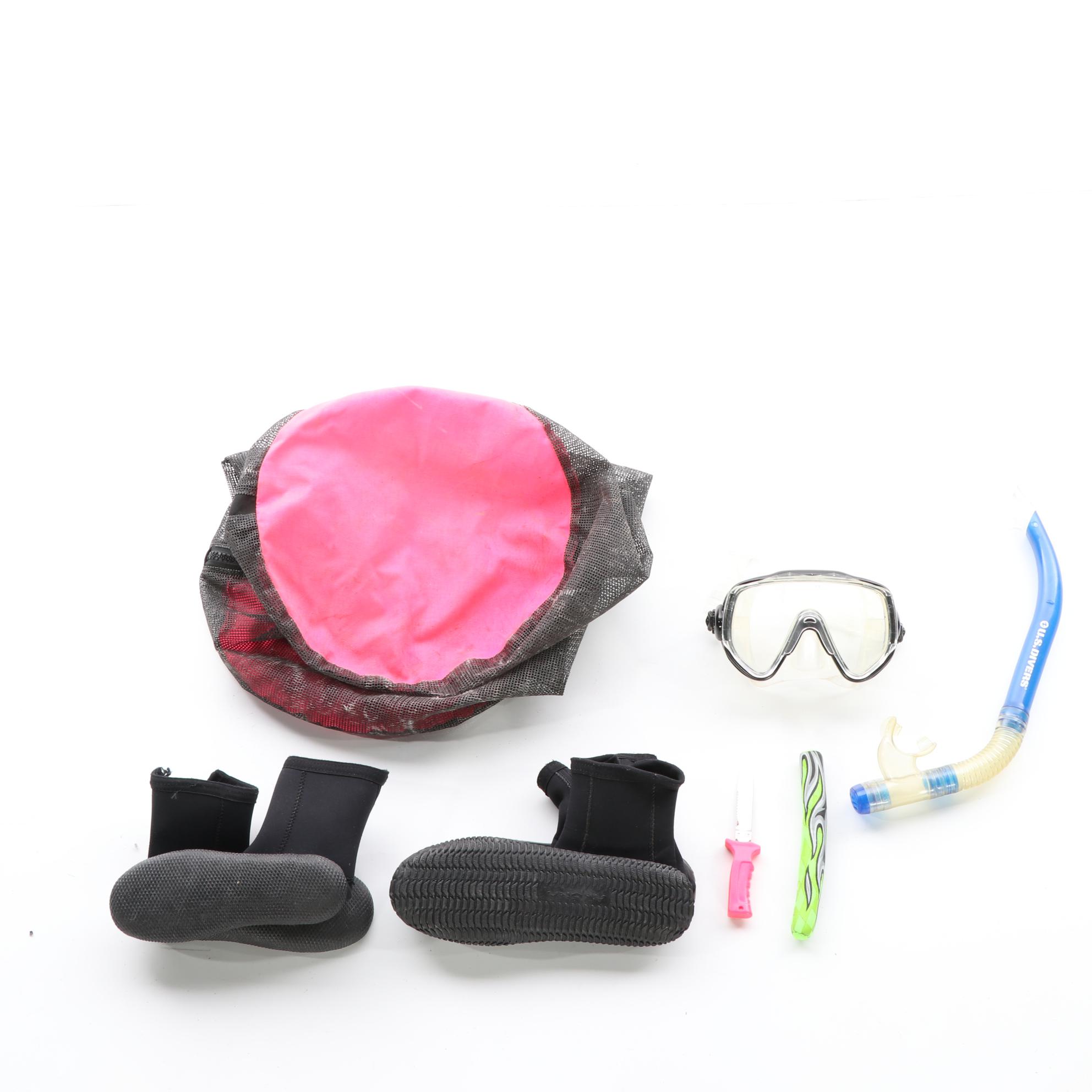 Scuba Gear Including Back Inflate BCDs, Dive Computers, Regulators and More