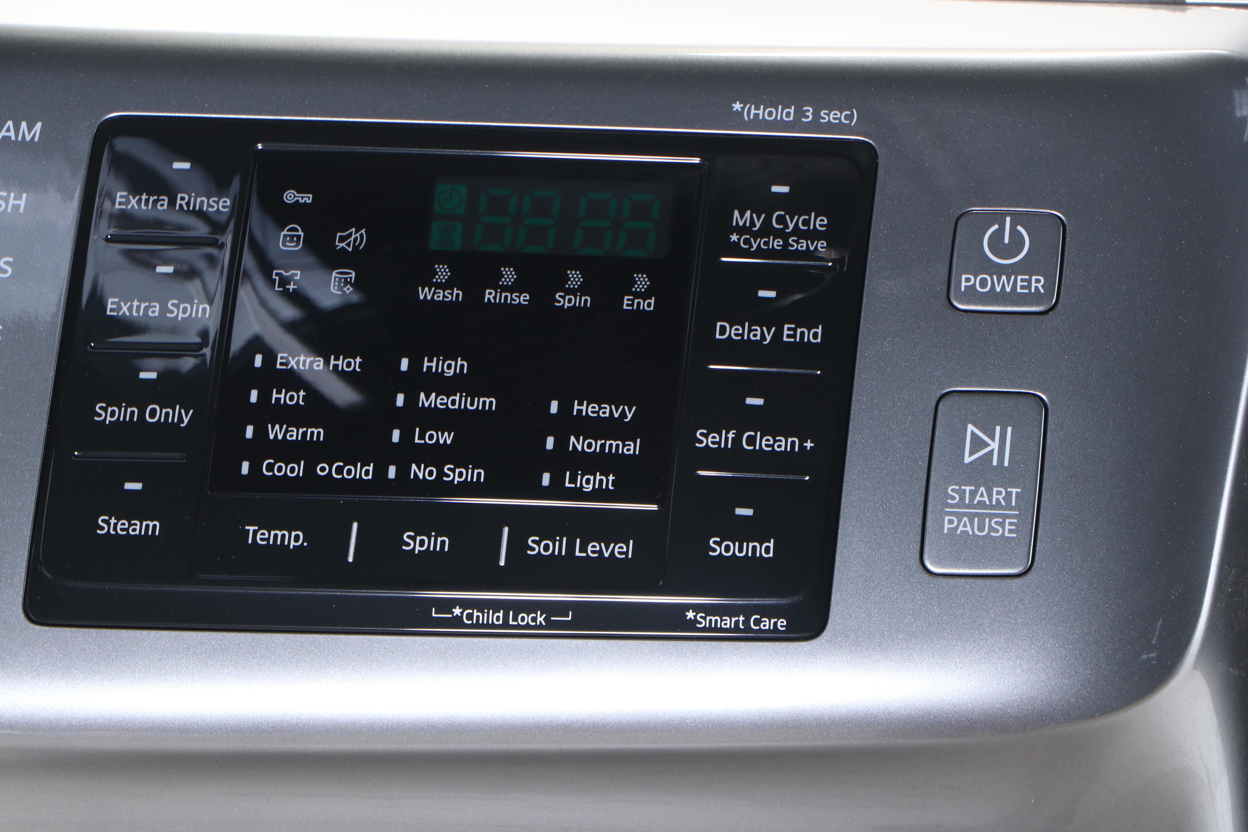 Samsung 4.5 Cu. Ft. Platinum Smart Care Front Load Electric Washer