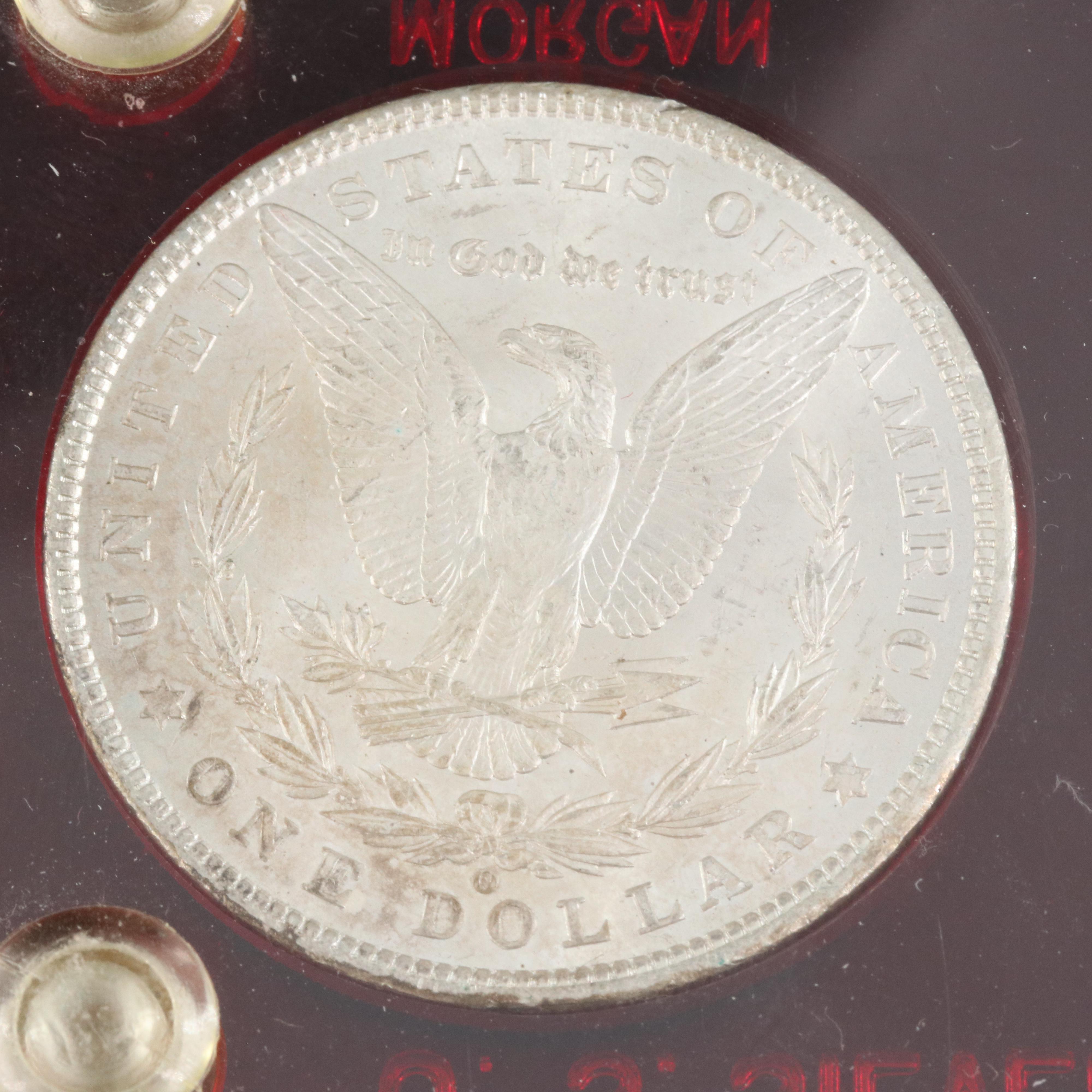 Two Morgan and Peace Silver Dollar Sets