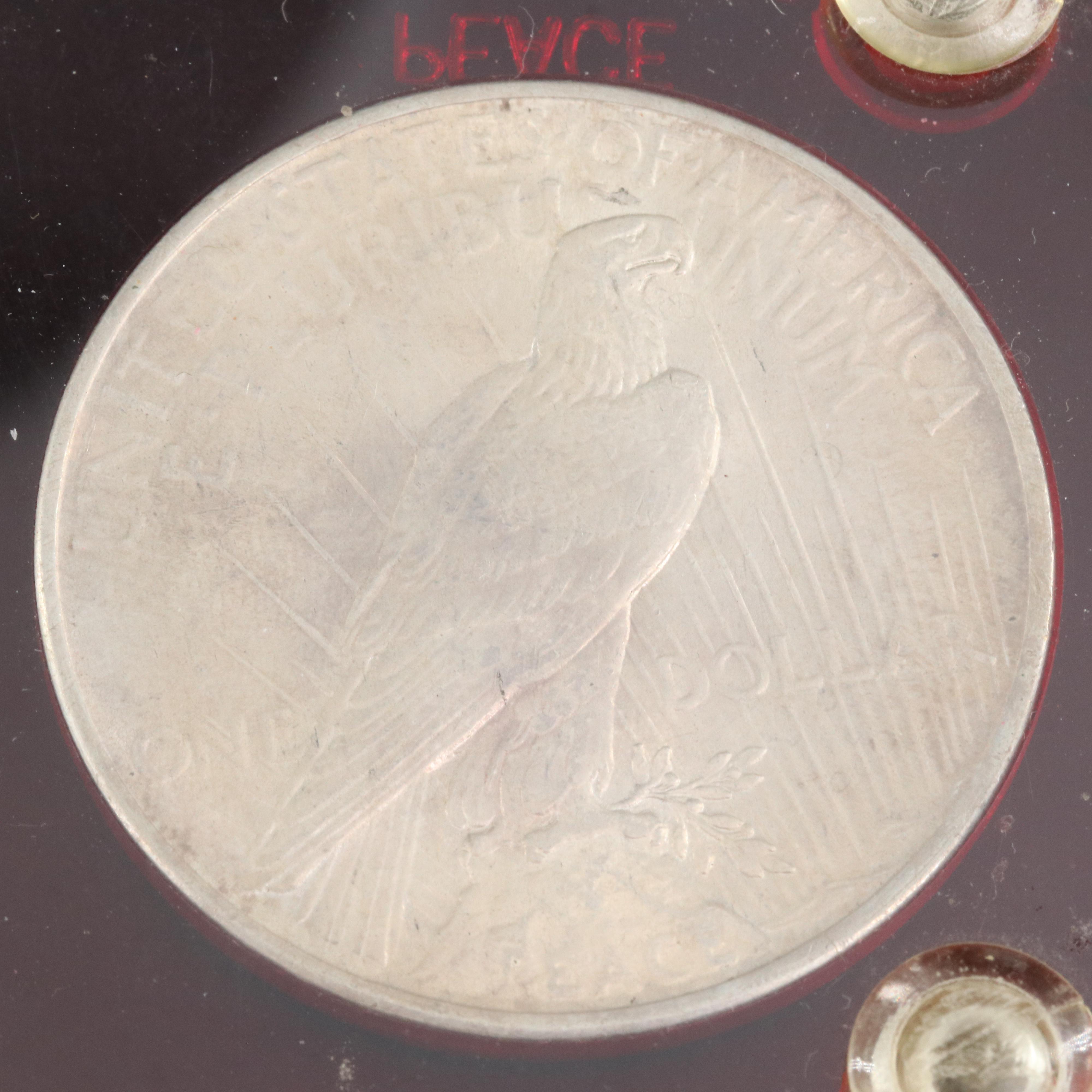 Two Morgan and Peace Silver Dollar Sets