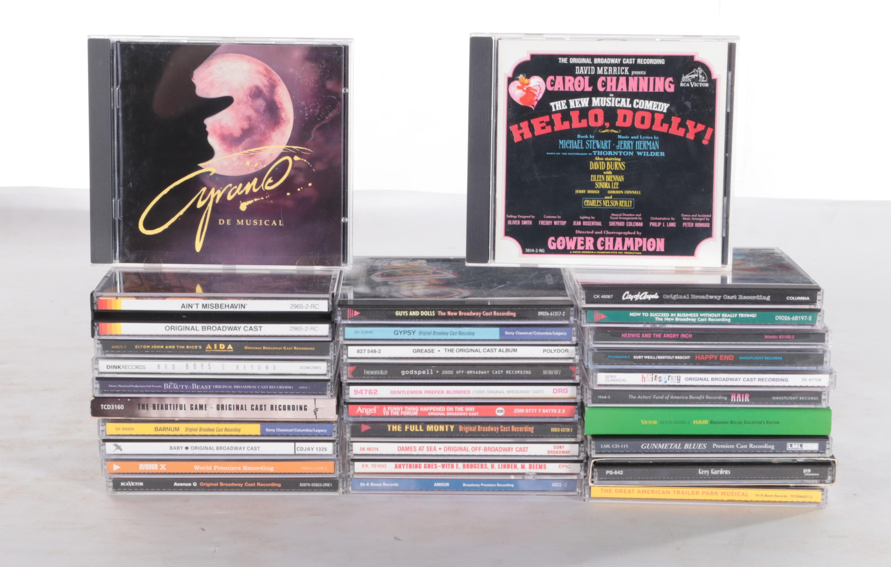 Hello, Dolly! Cats, Aida, Hairspray and Other Soundtrack and Contemporary CDs