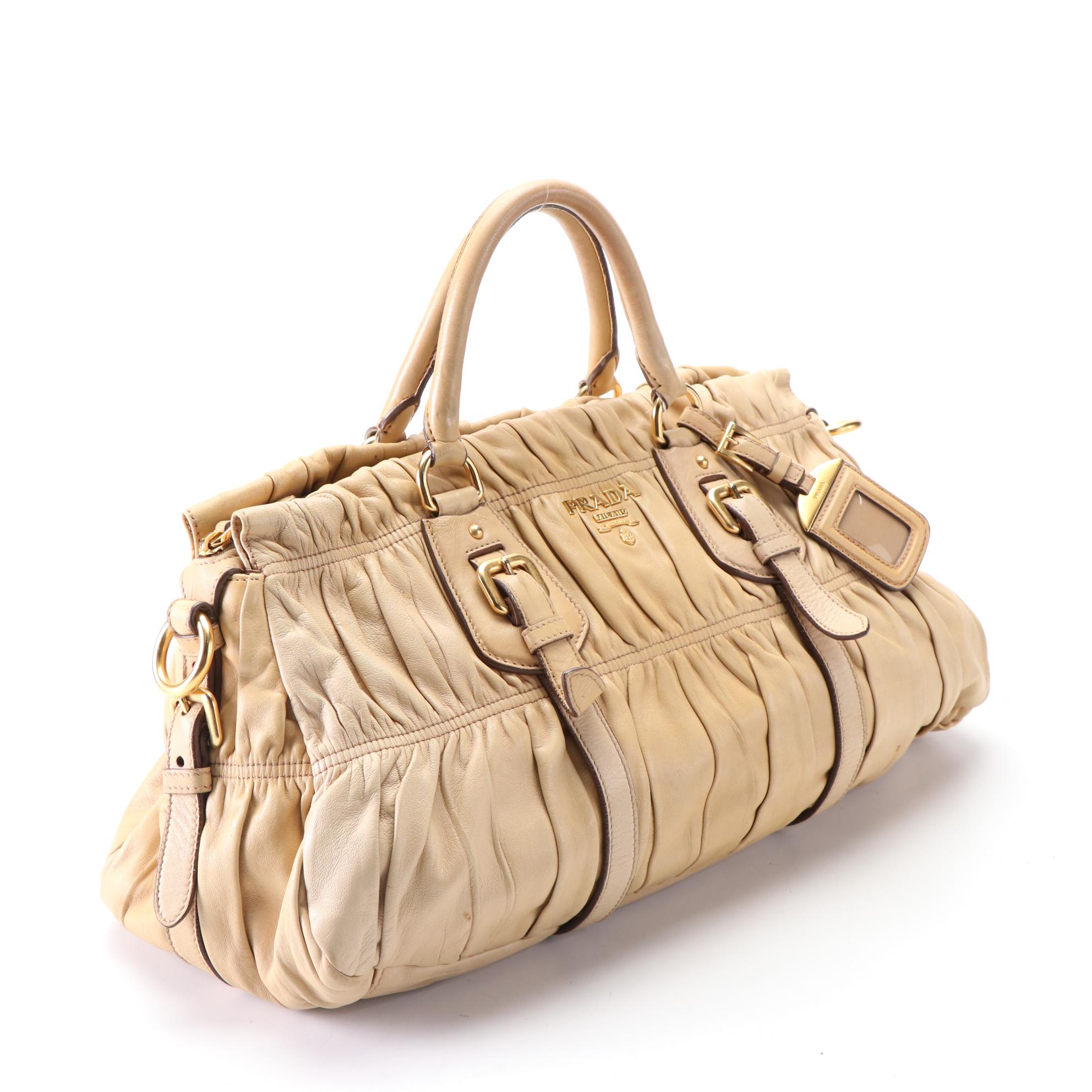 Prada Handbag in Gaufre Nappa Leather