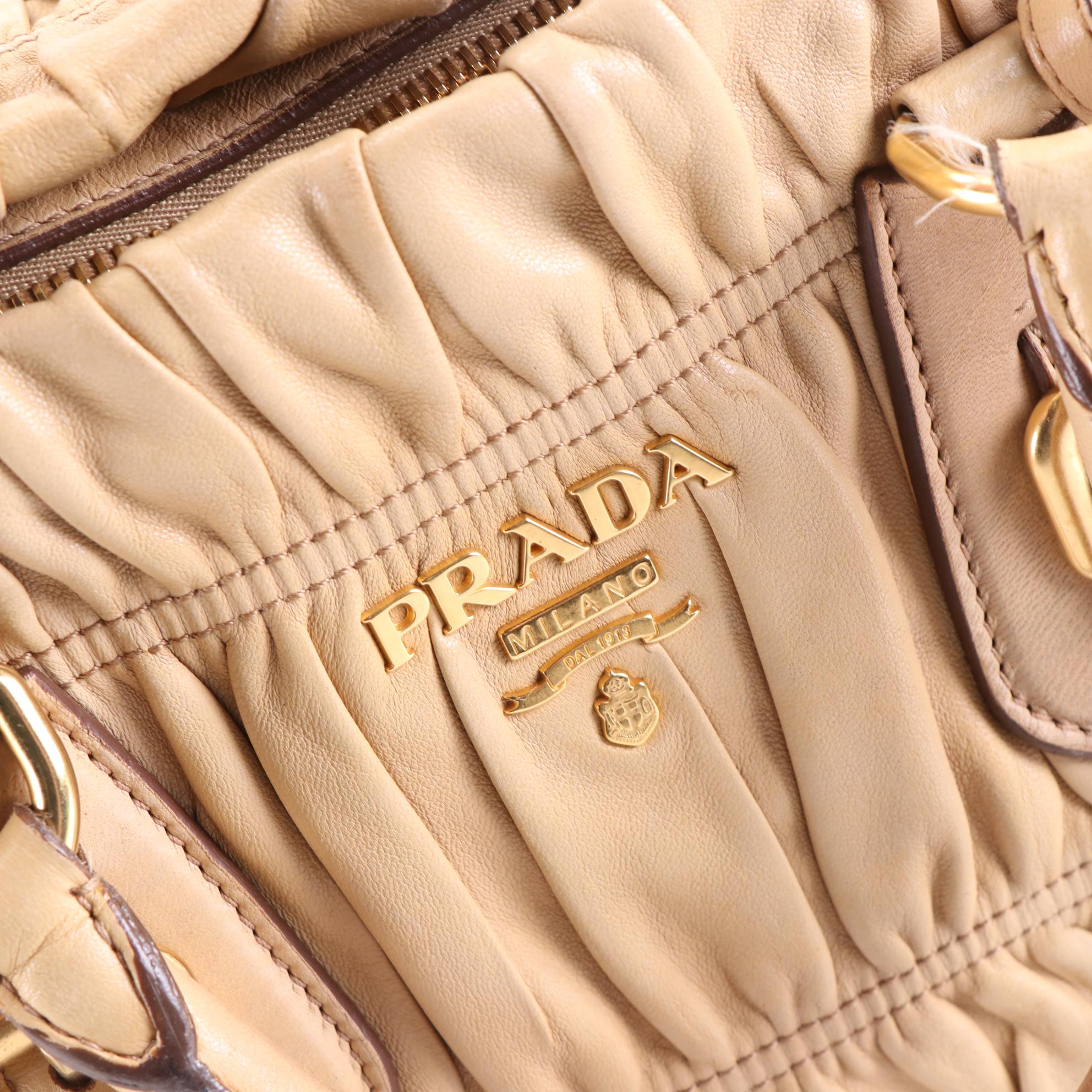 Prada Handbag in Gaufre Nappa Leather