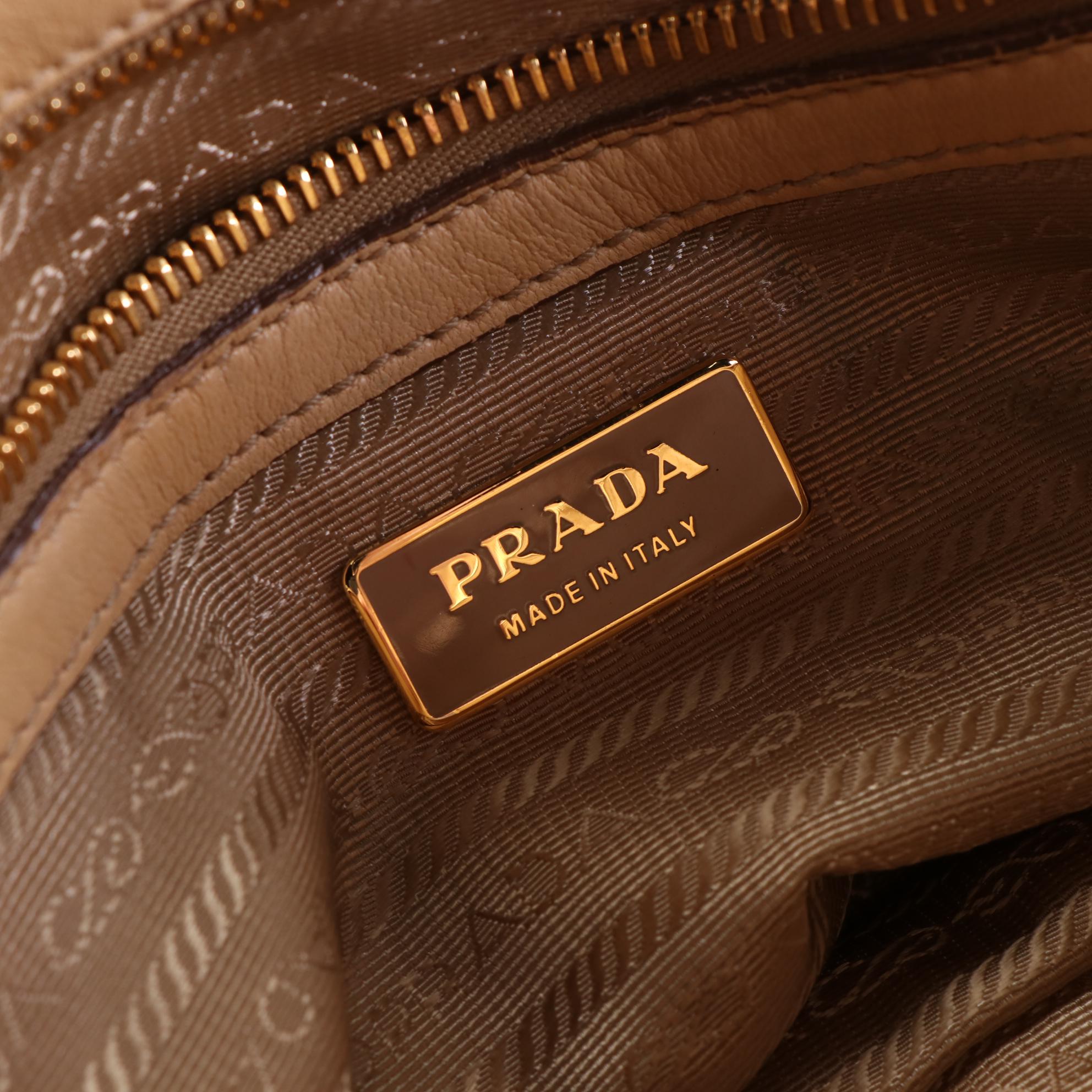 Prada Handbag in Gaufre Nappa Leather