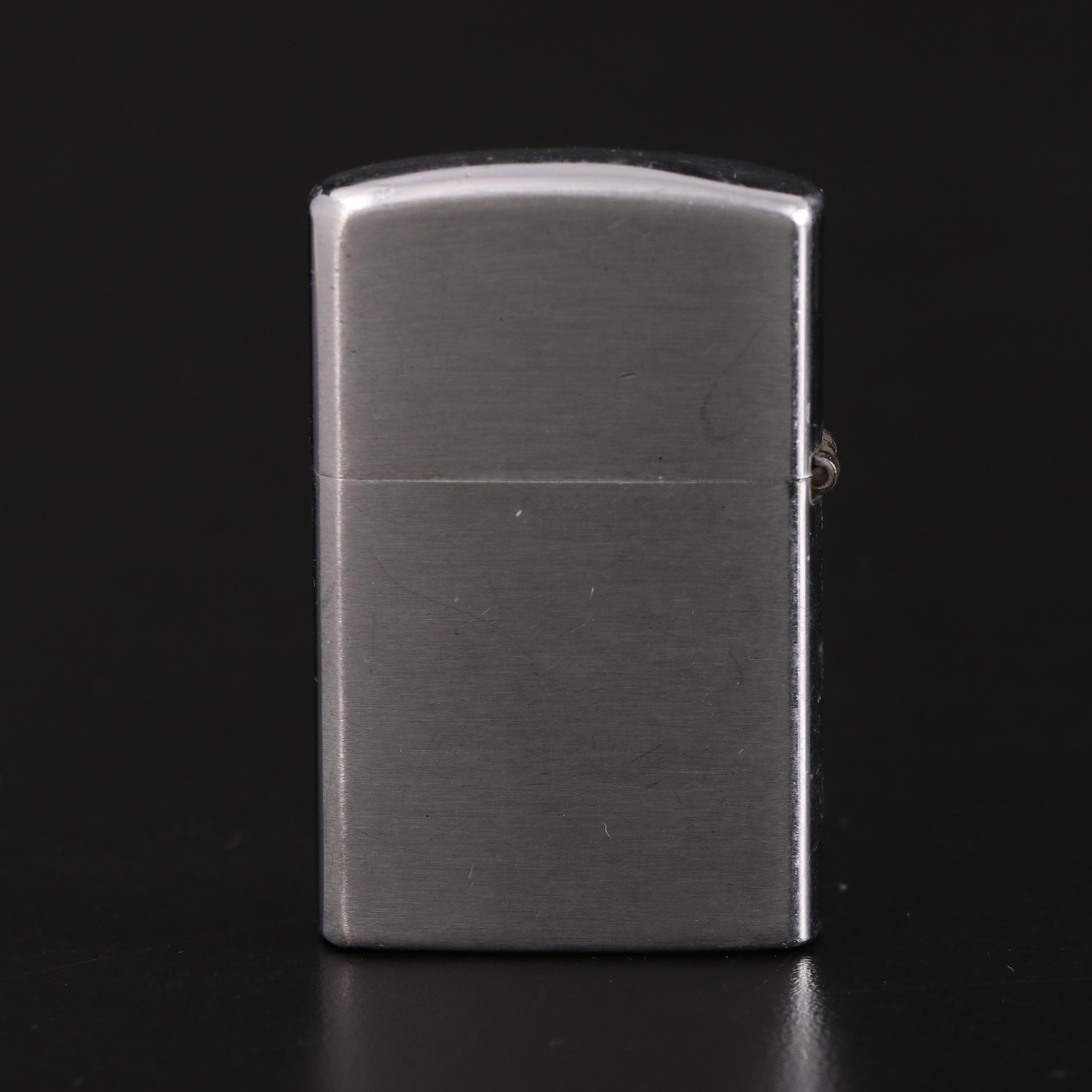 Zippo Engraved Flint Lighters, Mid-20th Century