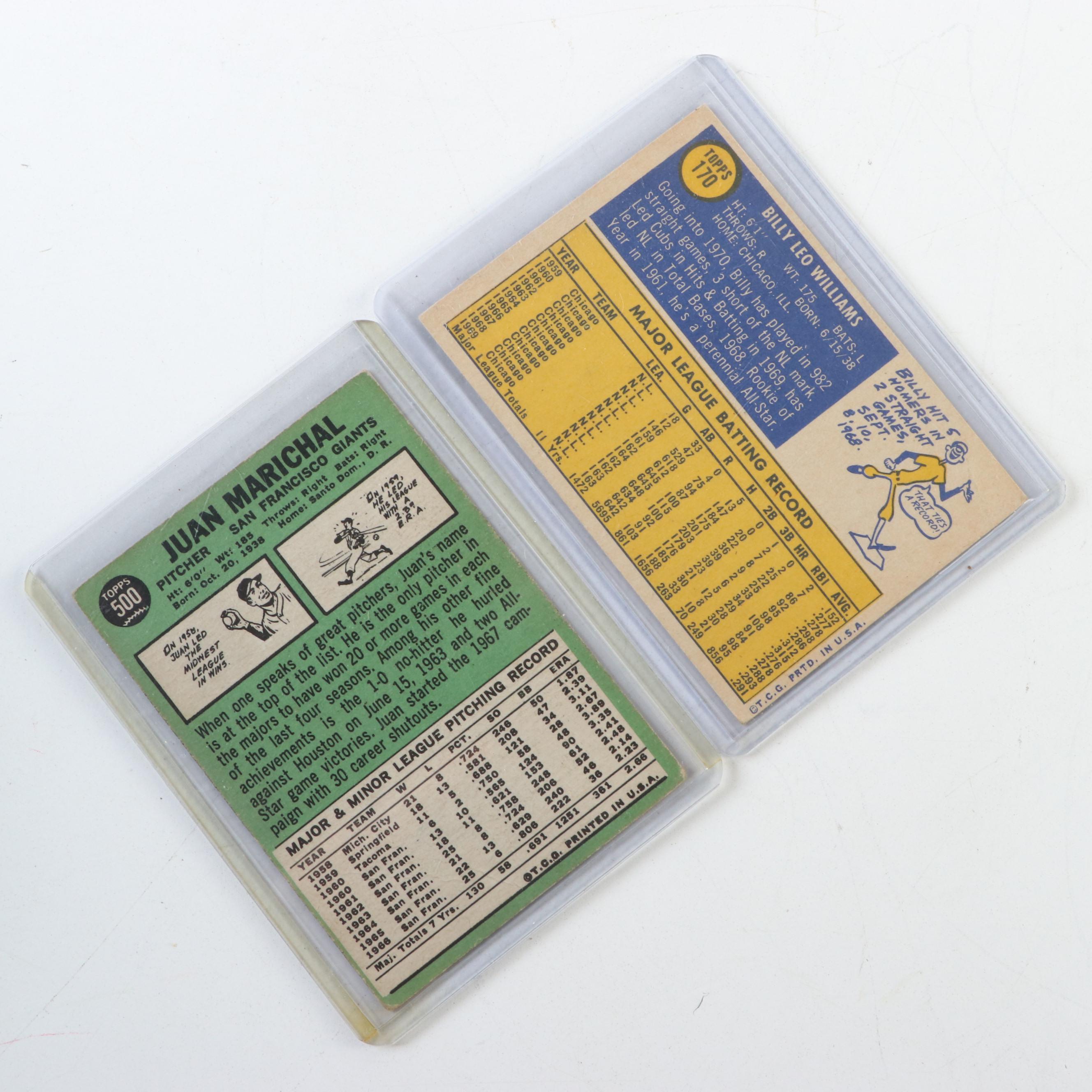 Topps Baseball Cards With Rookies, HOFers, More, 1960s–1970s