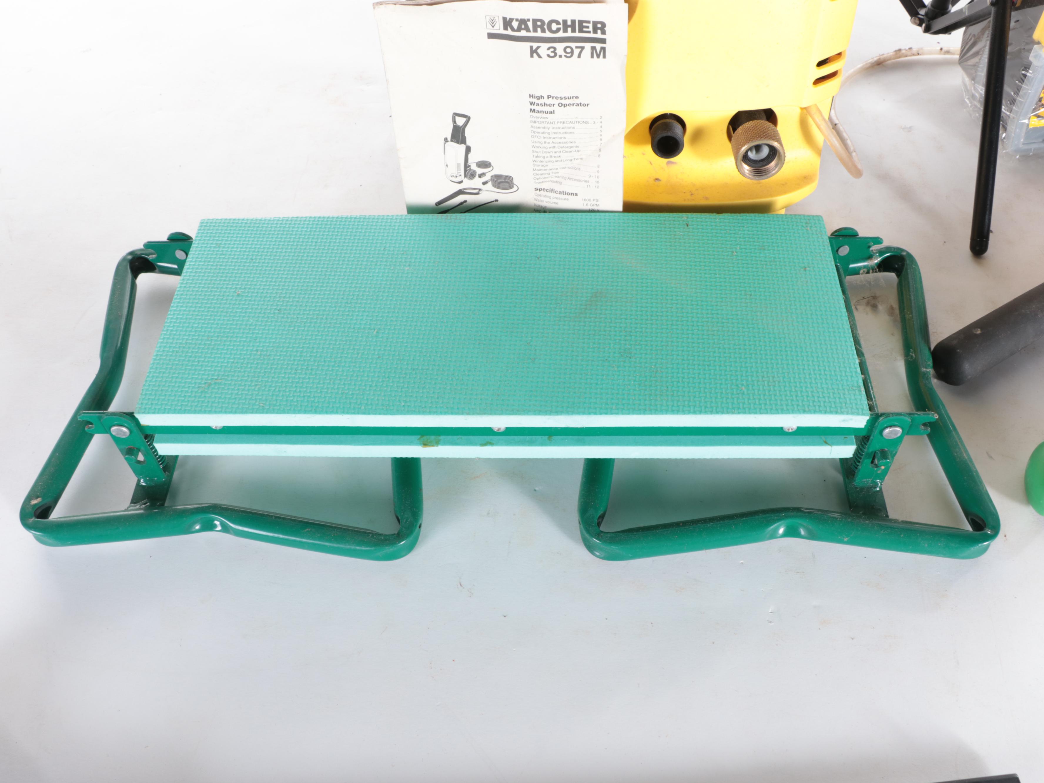 Kärcher Pressure Washer with Screwdriver, Bits and More Tools and Accessories