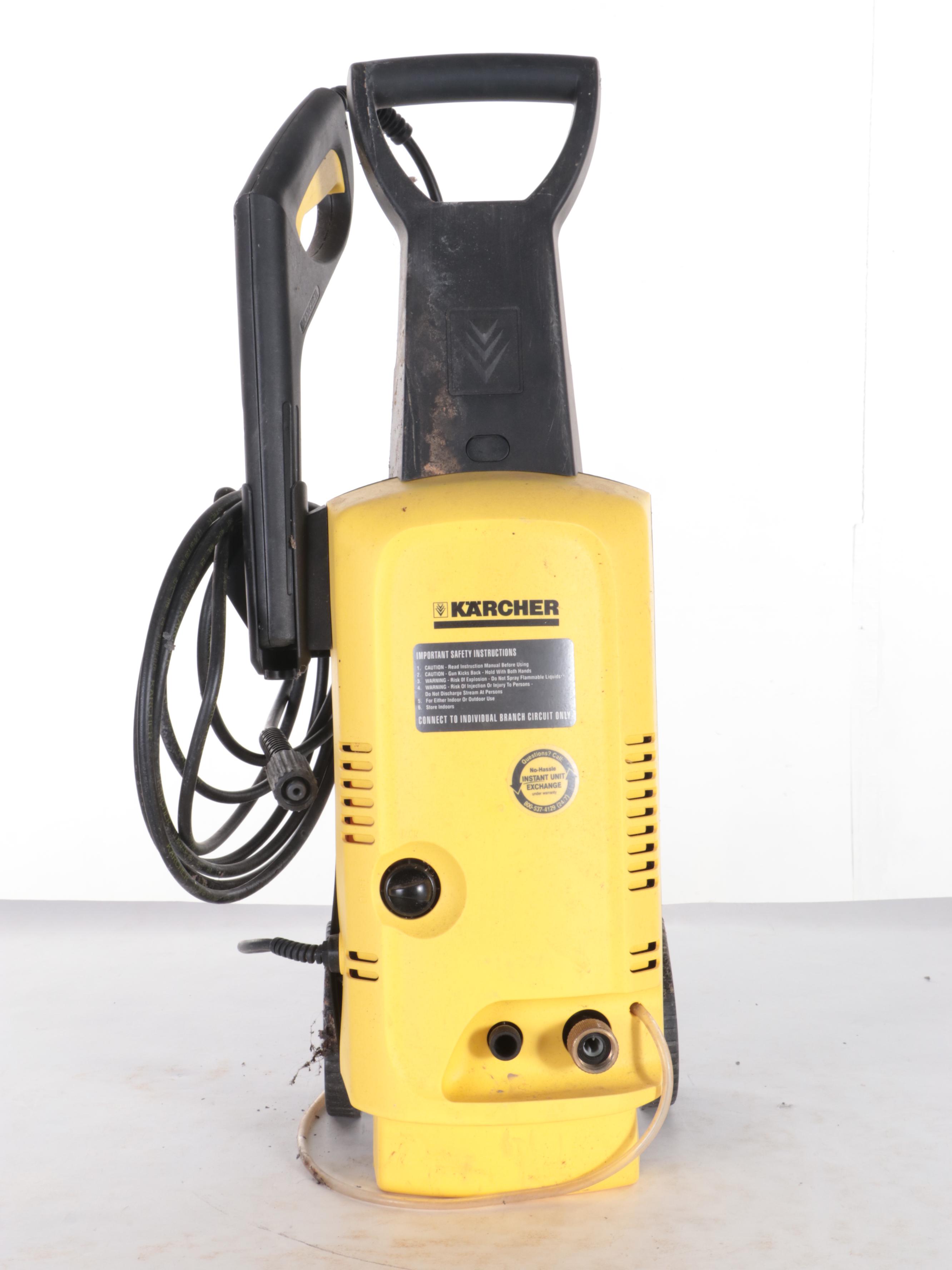 Kärcher Pressure Washer with Screwdriver, Bits and More Tools and Accessories