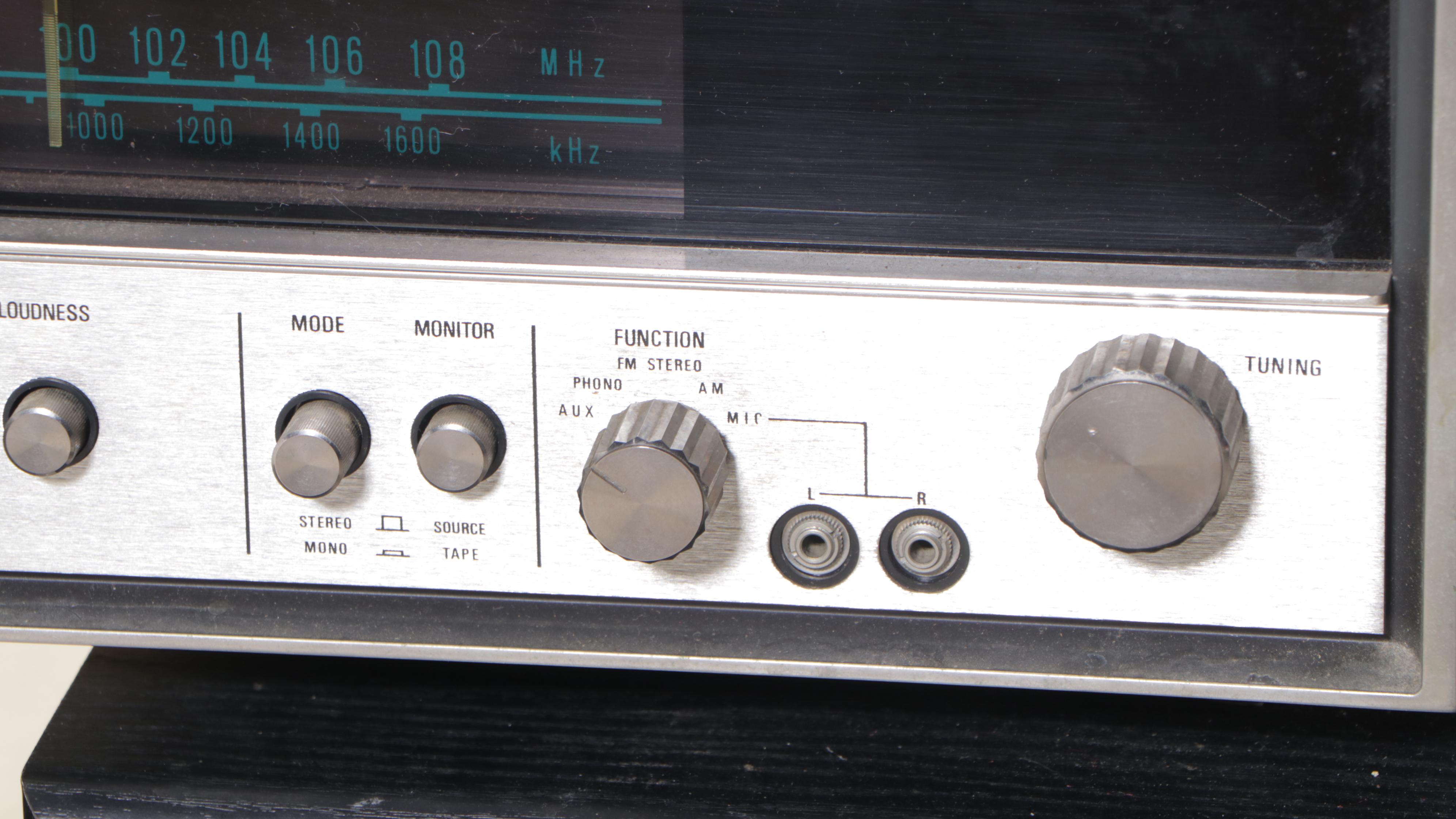 Sony "STR-6036A" Stereo Receiver Plus Pair of Sony "APM-615" Speakers