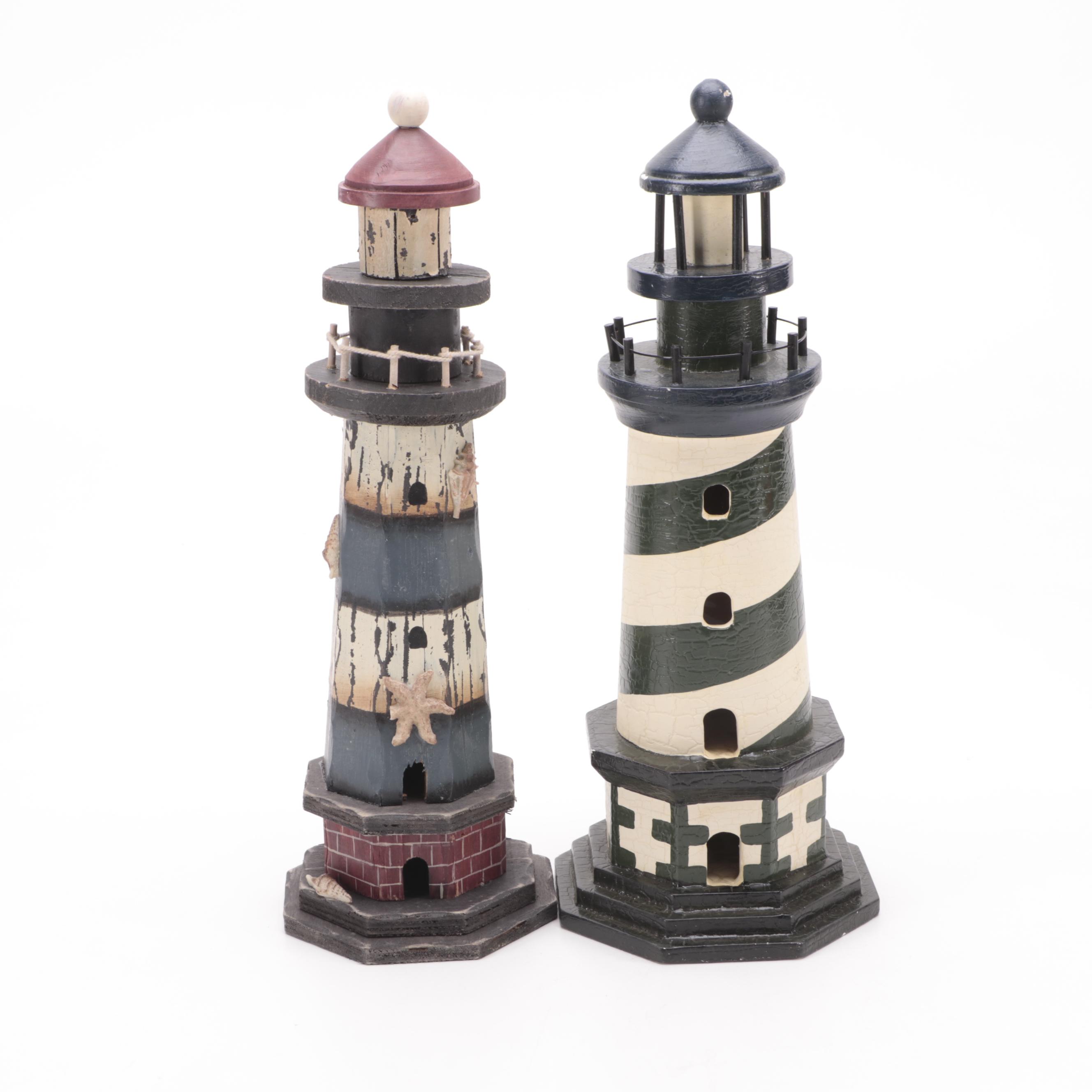 Decorative Lighthouse Figures