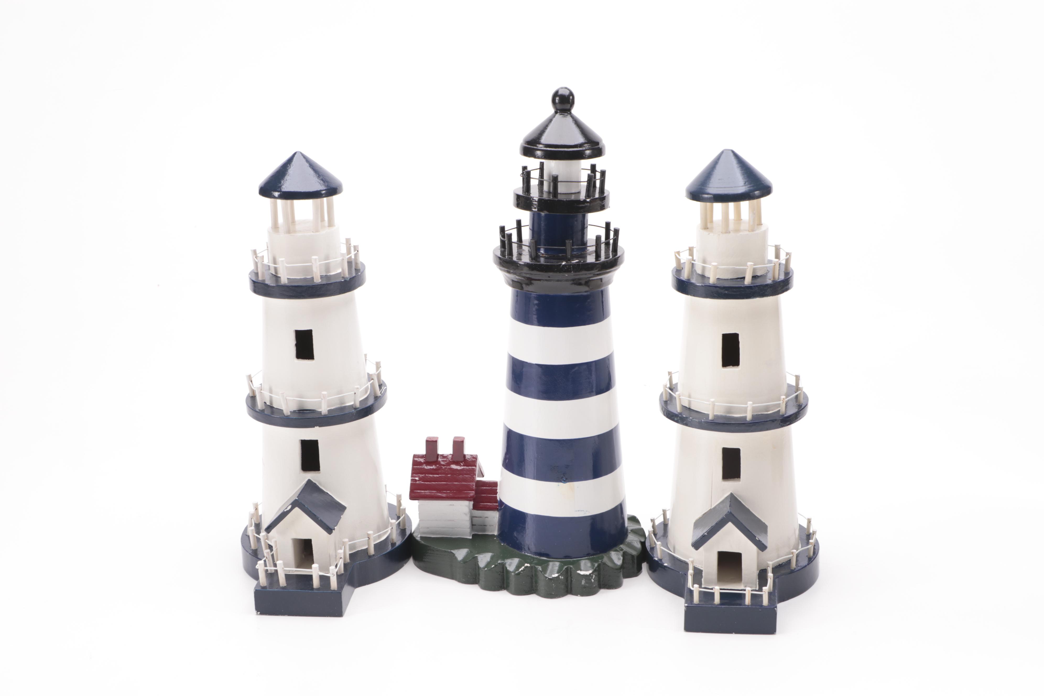 Decorative Lighthouse Figures
