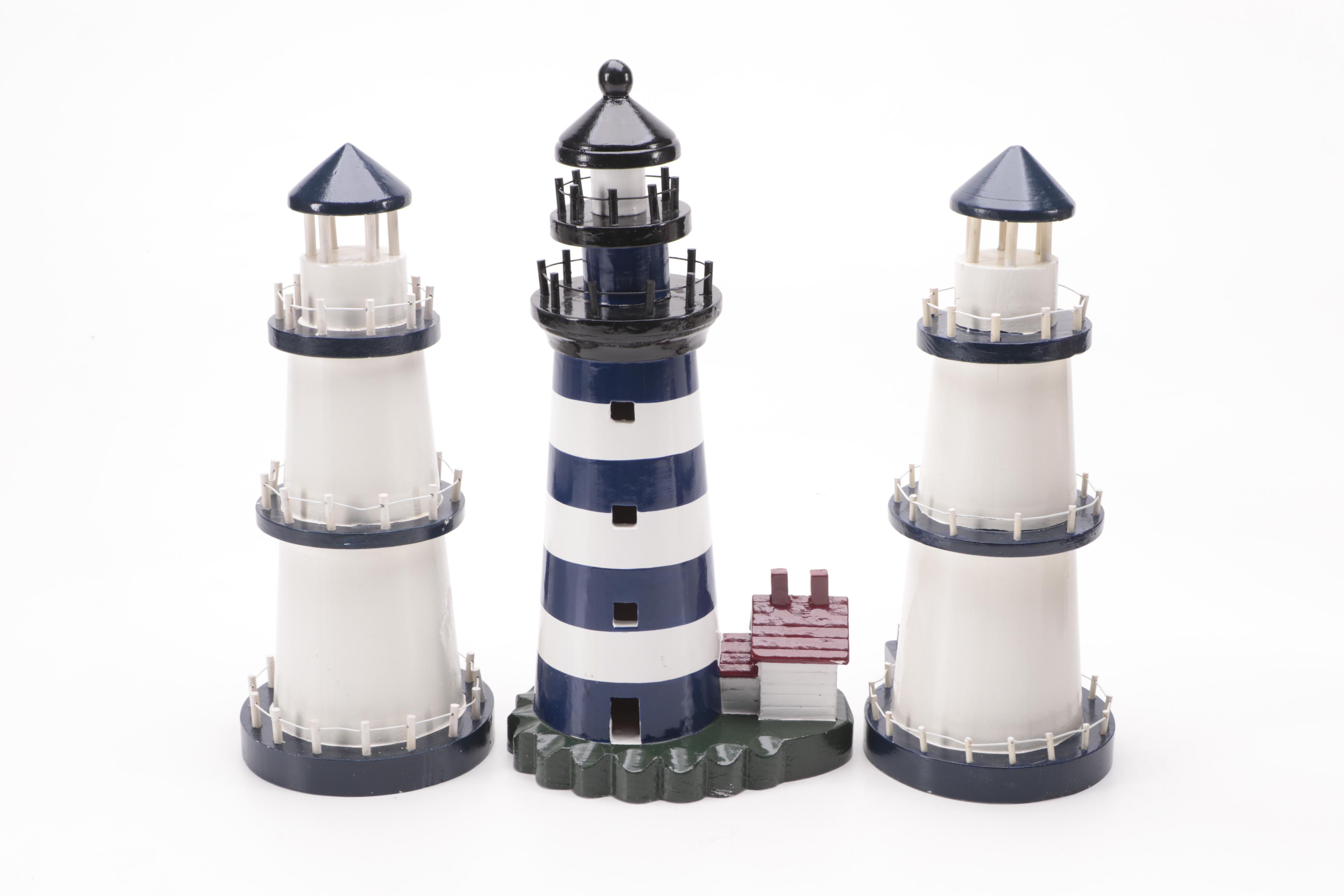 Decorative Lighthouse Figures