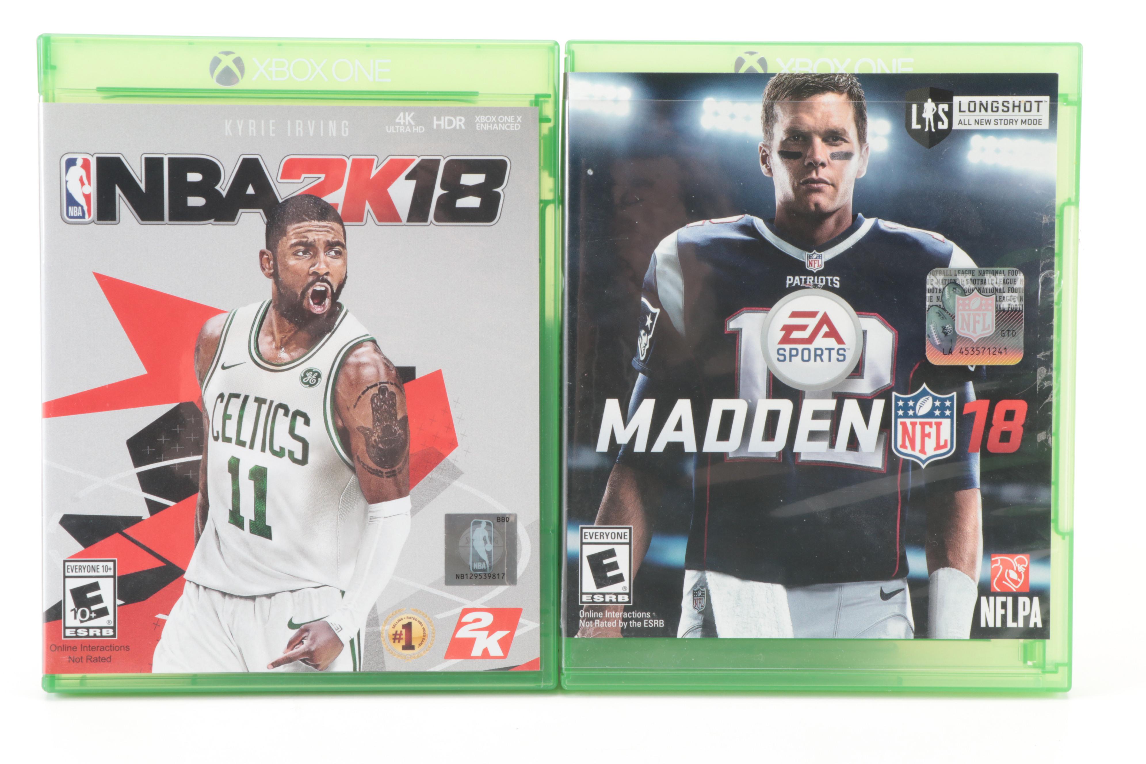 Xbox One Video Games Including Call of Duty, Madden, NBA 2K and More, 2010s