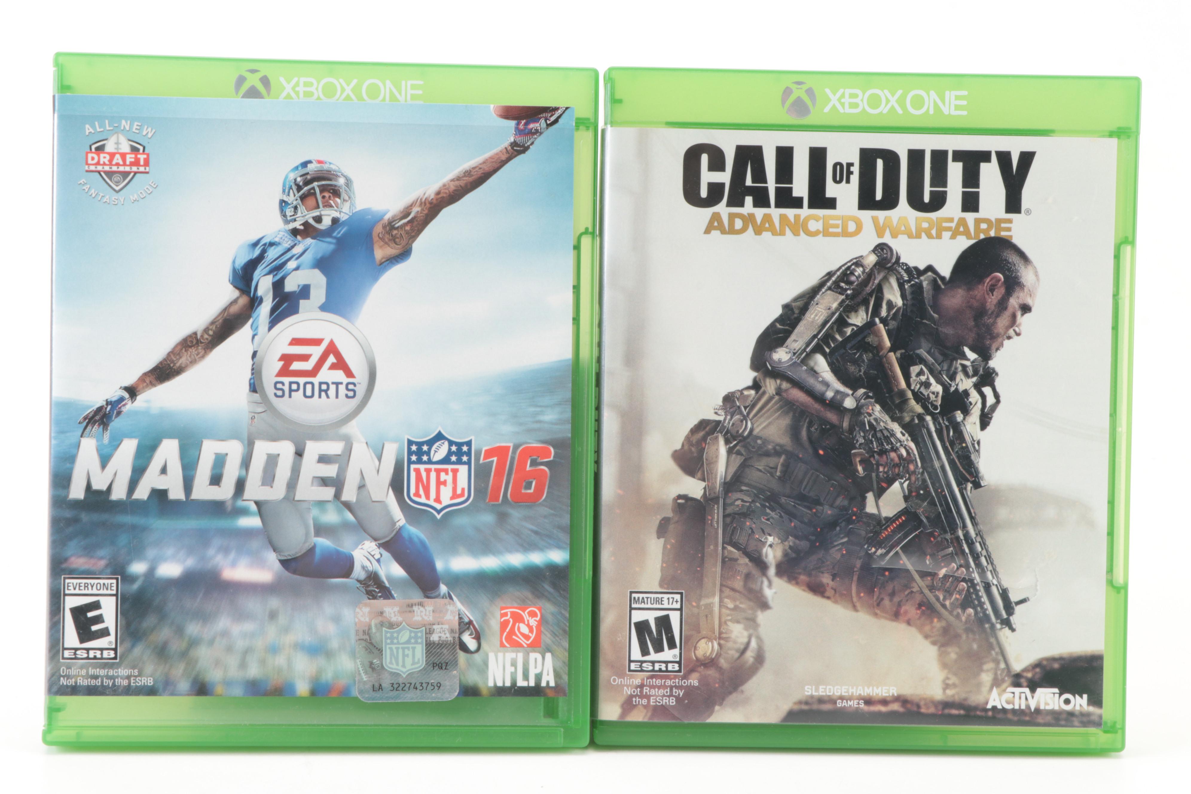 Xbox One Video Games Including Call of Duty, Madden, NBA 2K and More, 2010s