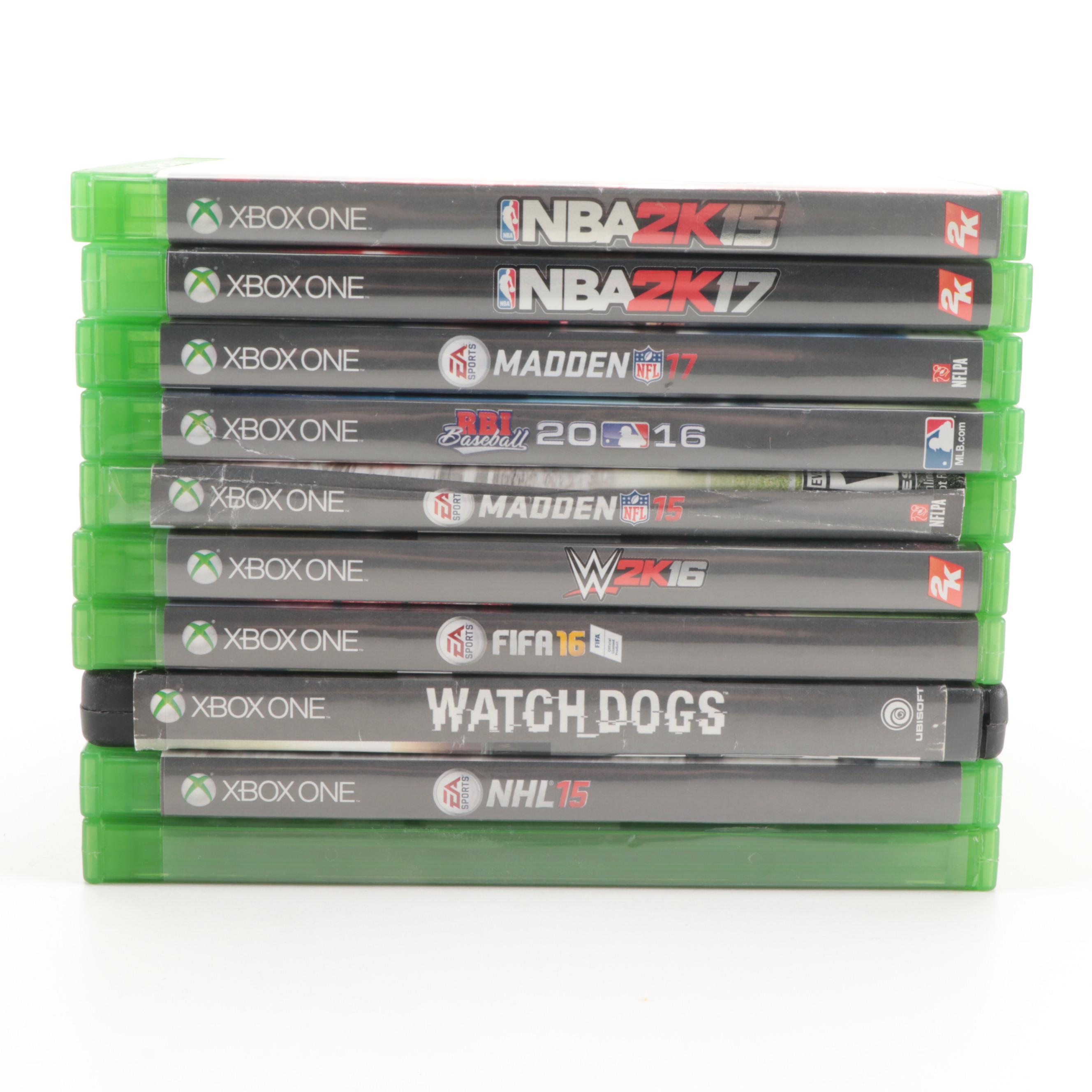 Xbox One Video Games Including Call of Duty, Madden, NBA 2K and More, 2010s