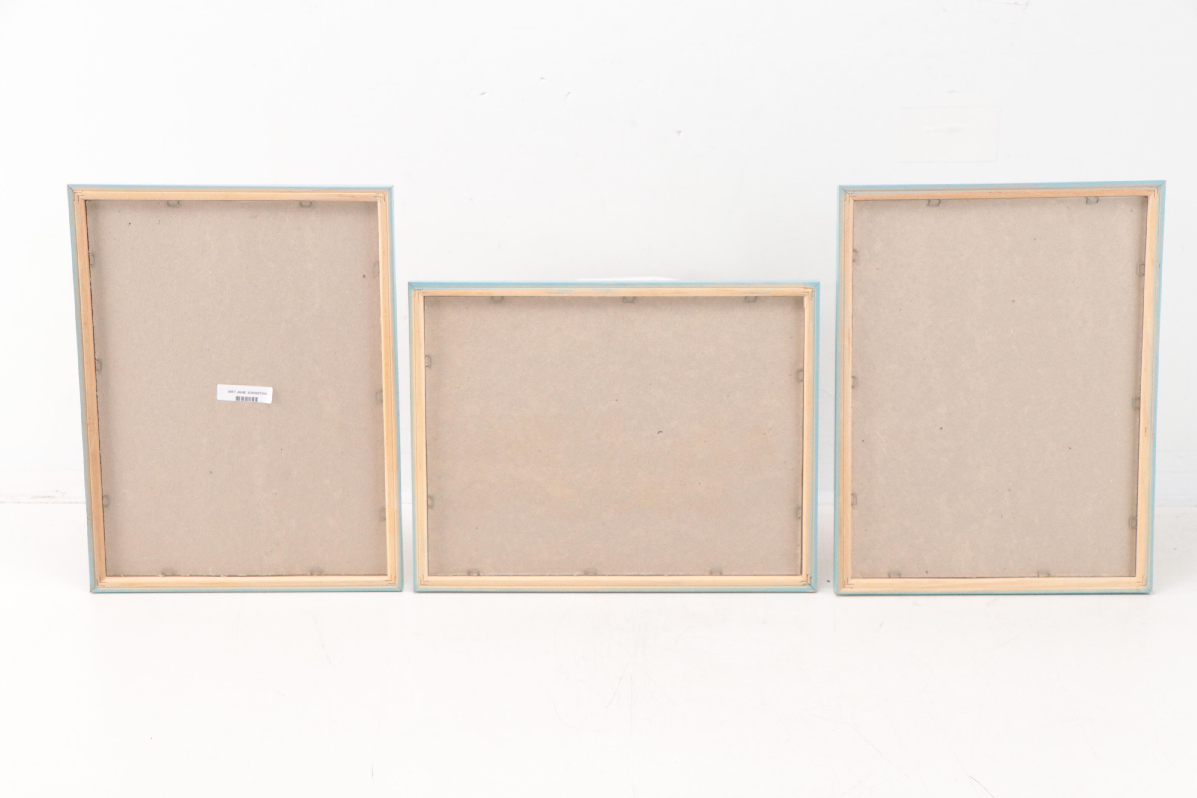 Hand-Colored Lithographs Including "Mickey Mantle"