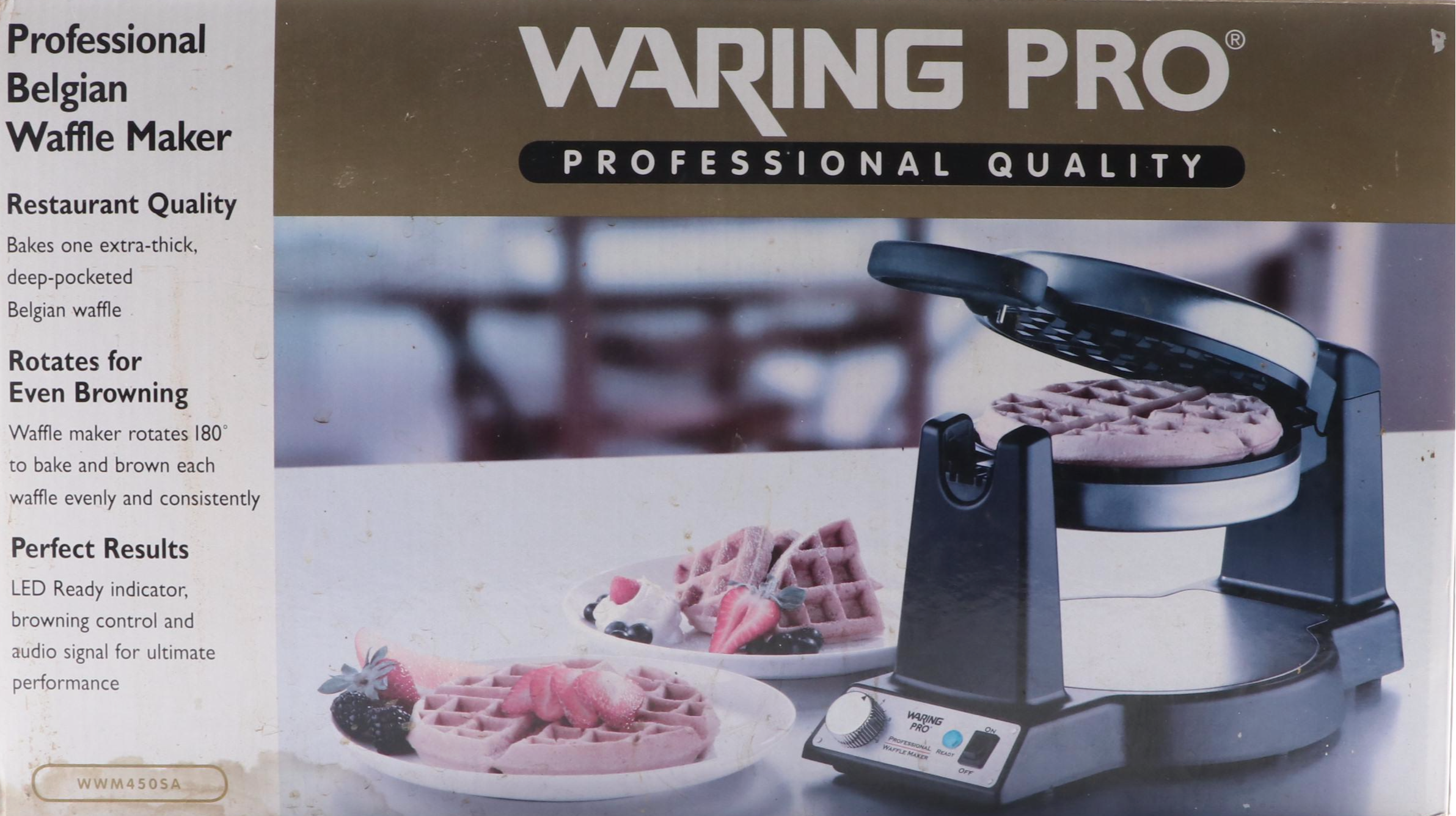 Waring Pro Professional Belgian Waffle Maker