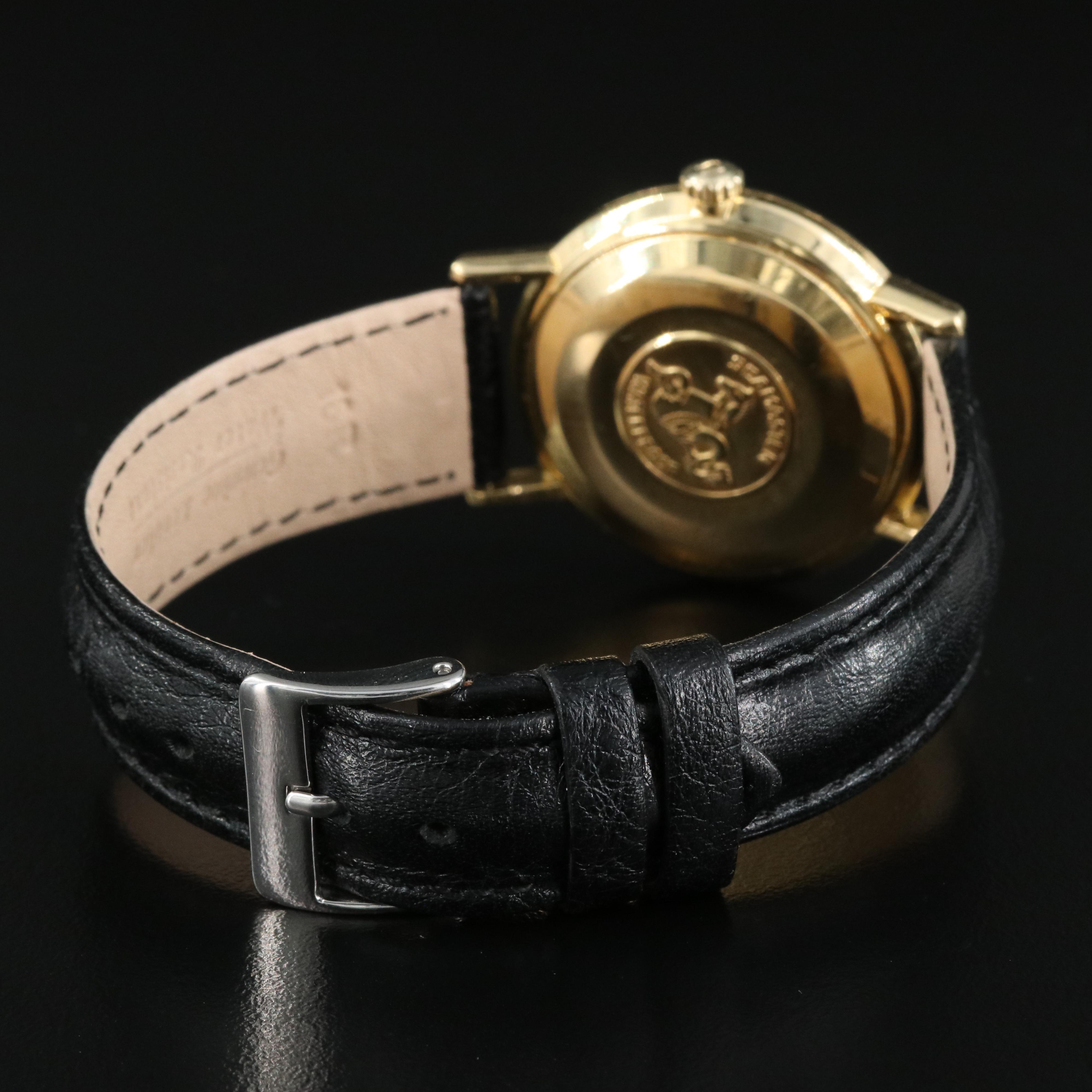 18K Omega Seamaster DeVille Automatic Watch