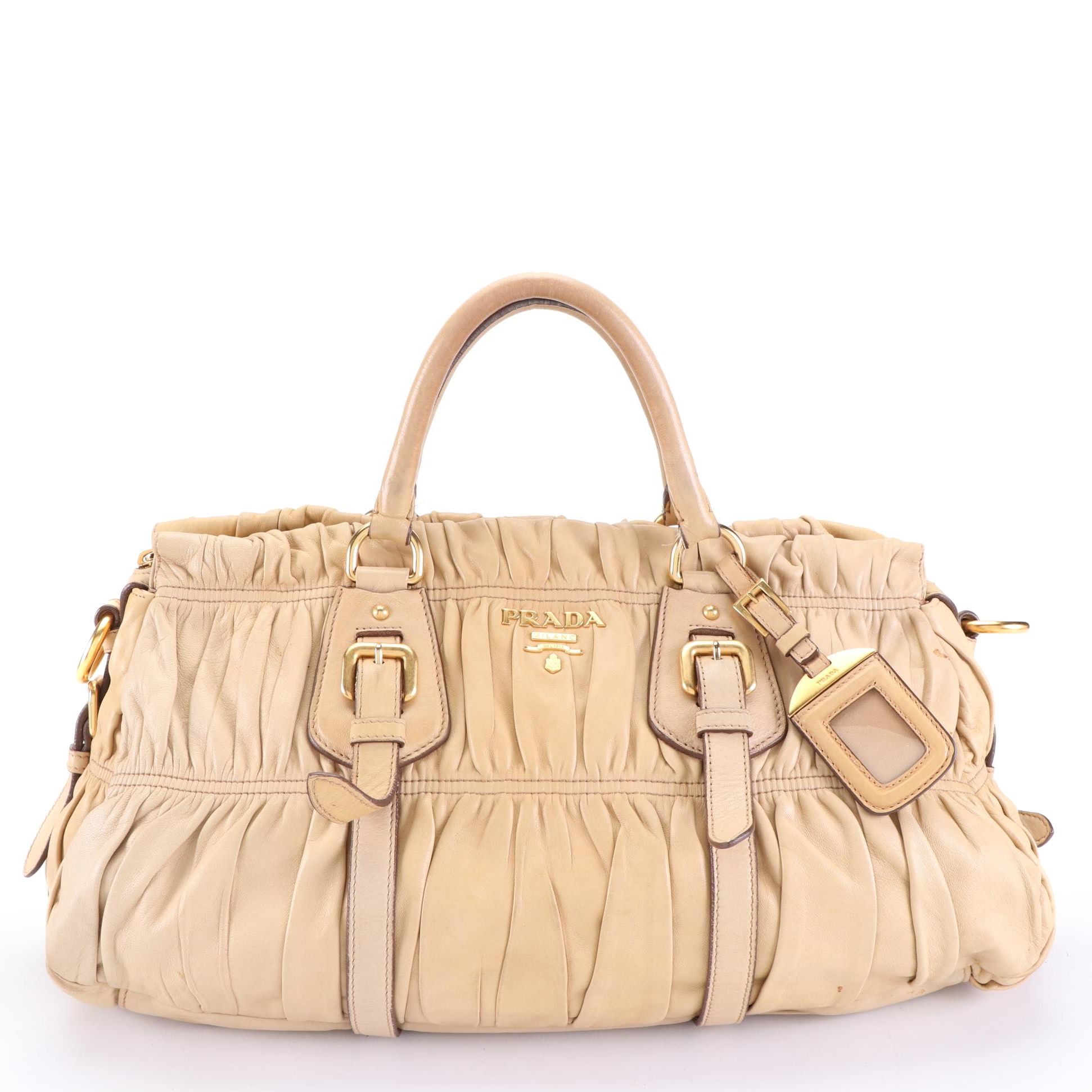 Prada Handbag in Gaufre Nappa Leather