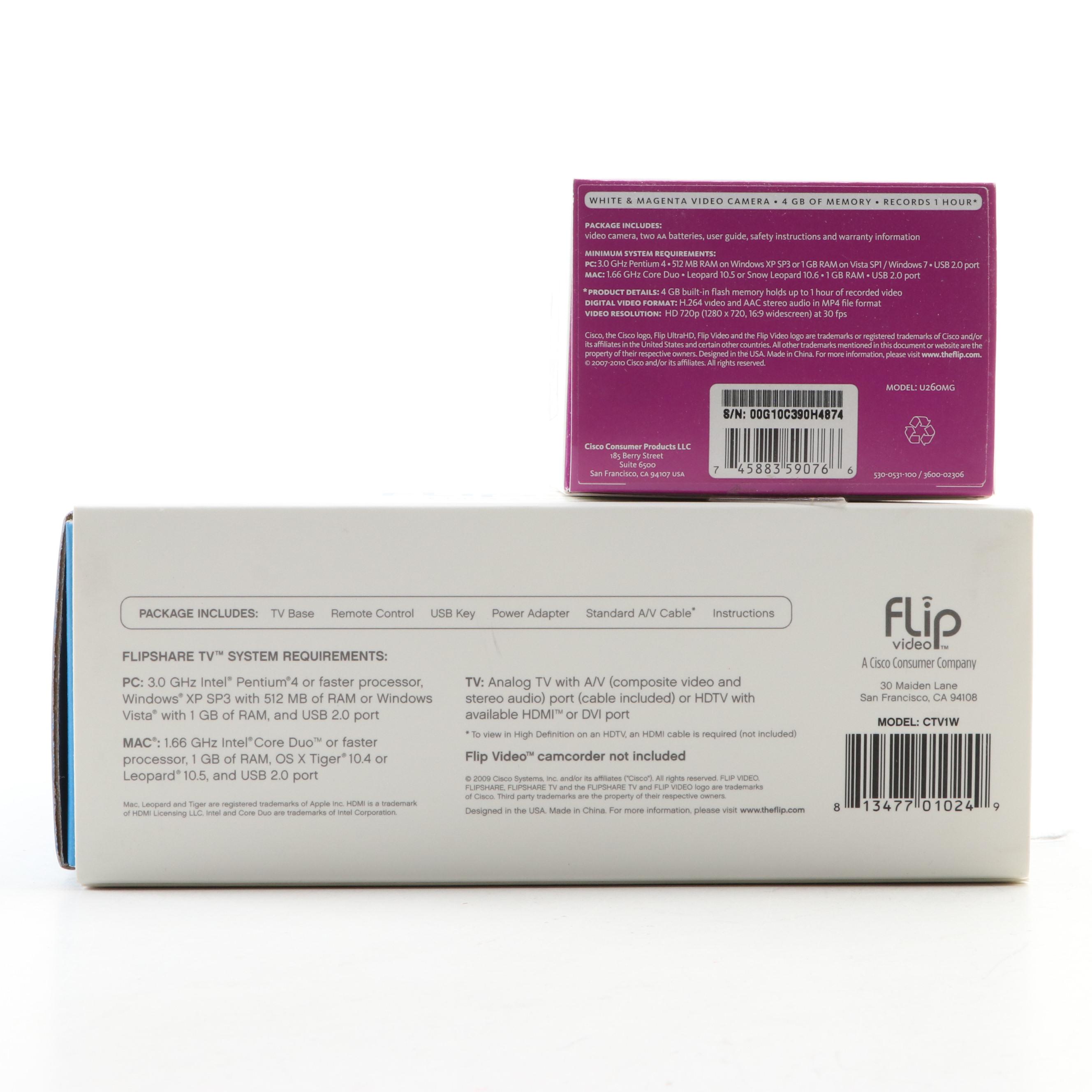 Flip UltraHD Video Camera, FlipShare TV and DXG Camcorder and Accessories Kit