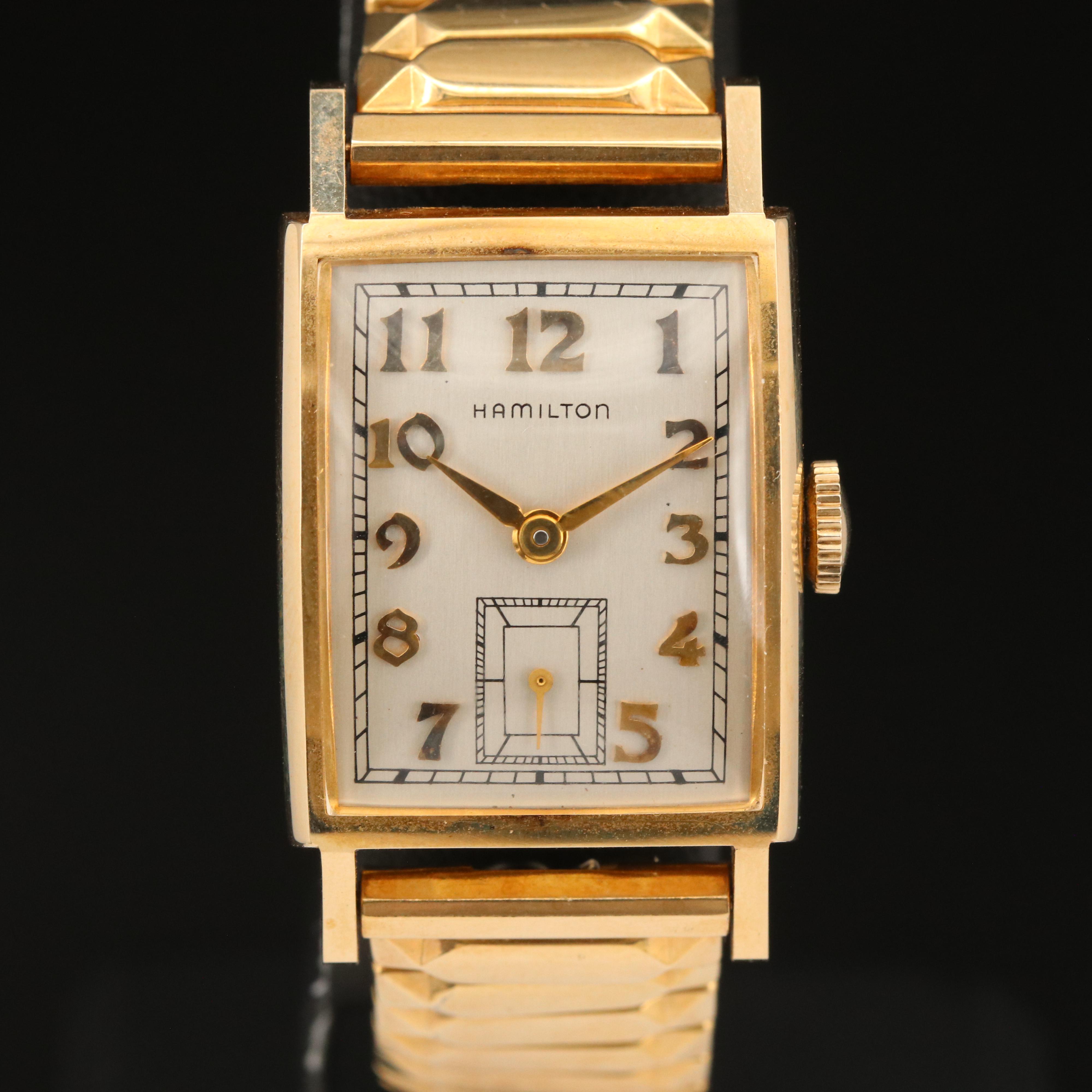 10K Hamilton "Brockton" Circa 1952 Watch