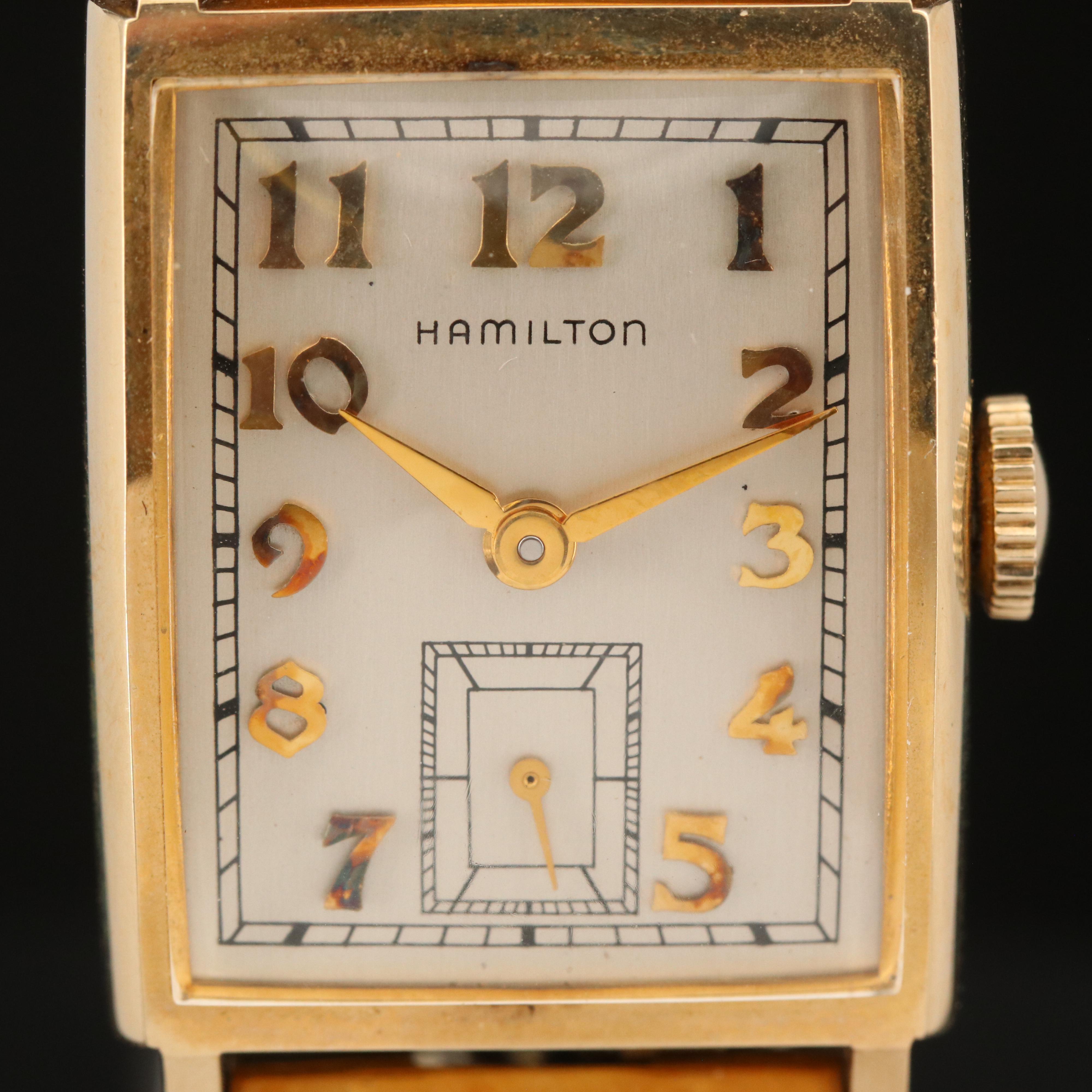 10K Hamilton "Brockton" Circa 1952 Watch
